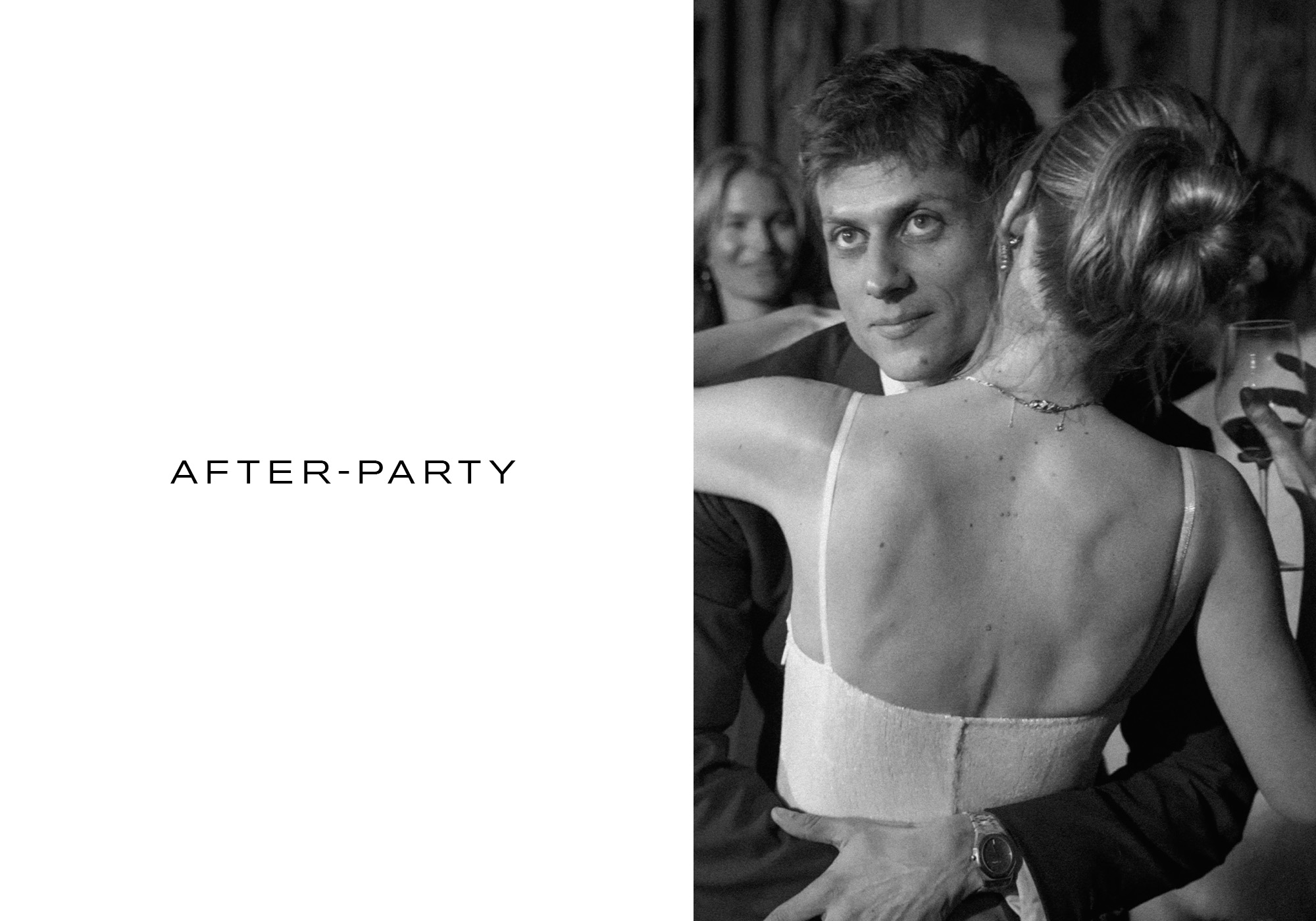 image from the wedding after-party.