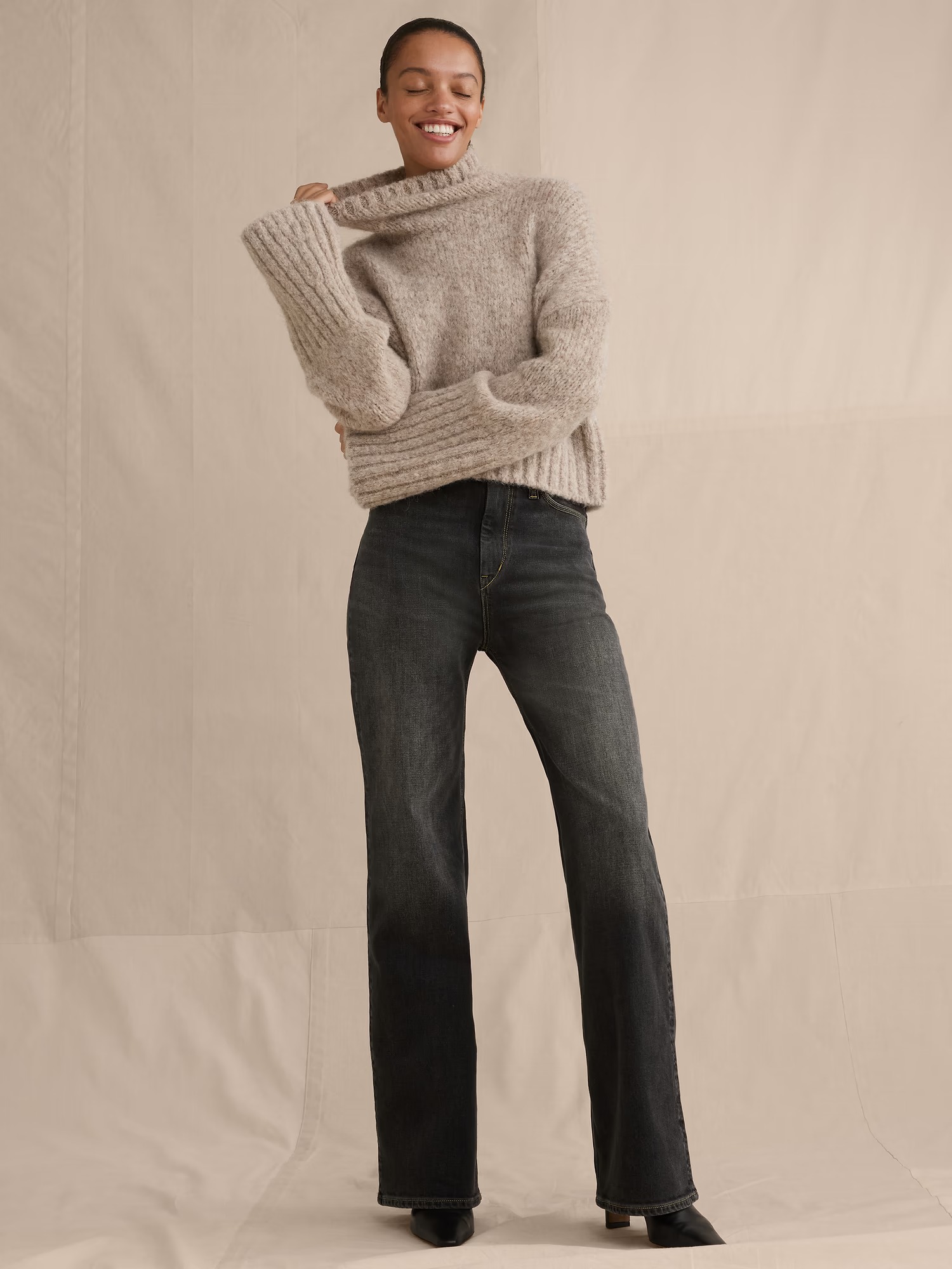 Banana Republic, Ultra High-Rise Flare Jean