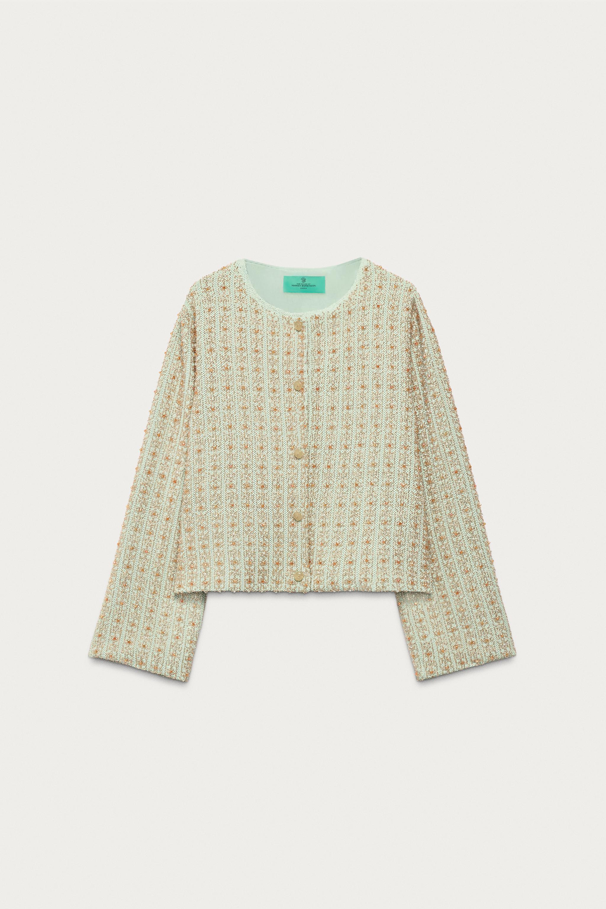 Beaded Cardigan Marisa Berenson X Zara - Multicoloured - S