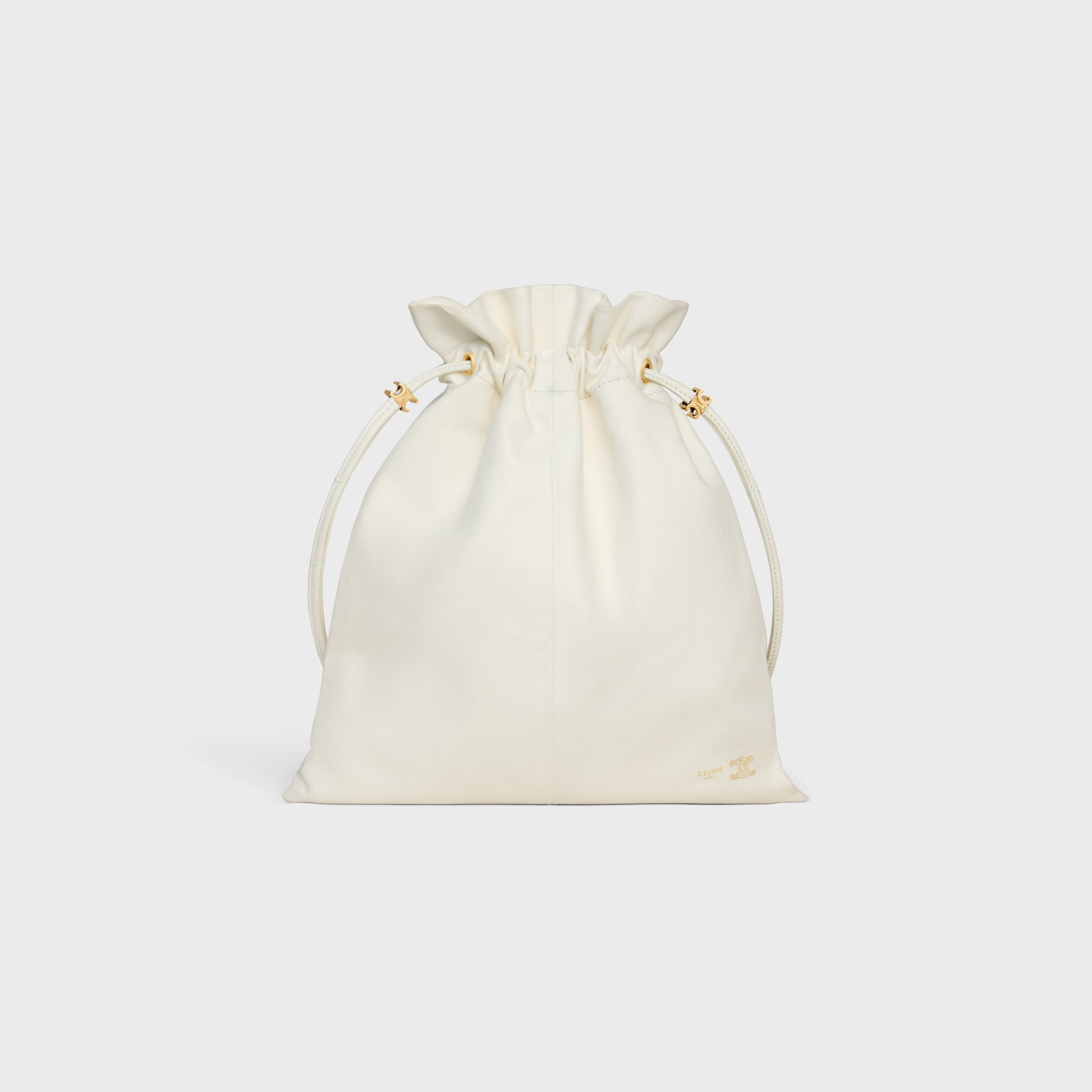 Small Crystal Pouch in Lambskin