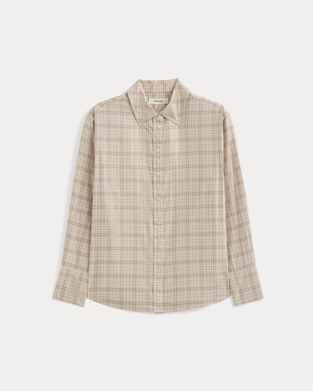 Everyday Shirt in Silky Cotton | Plaid - Xxs