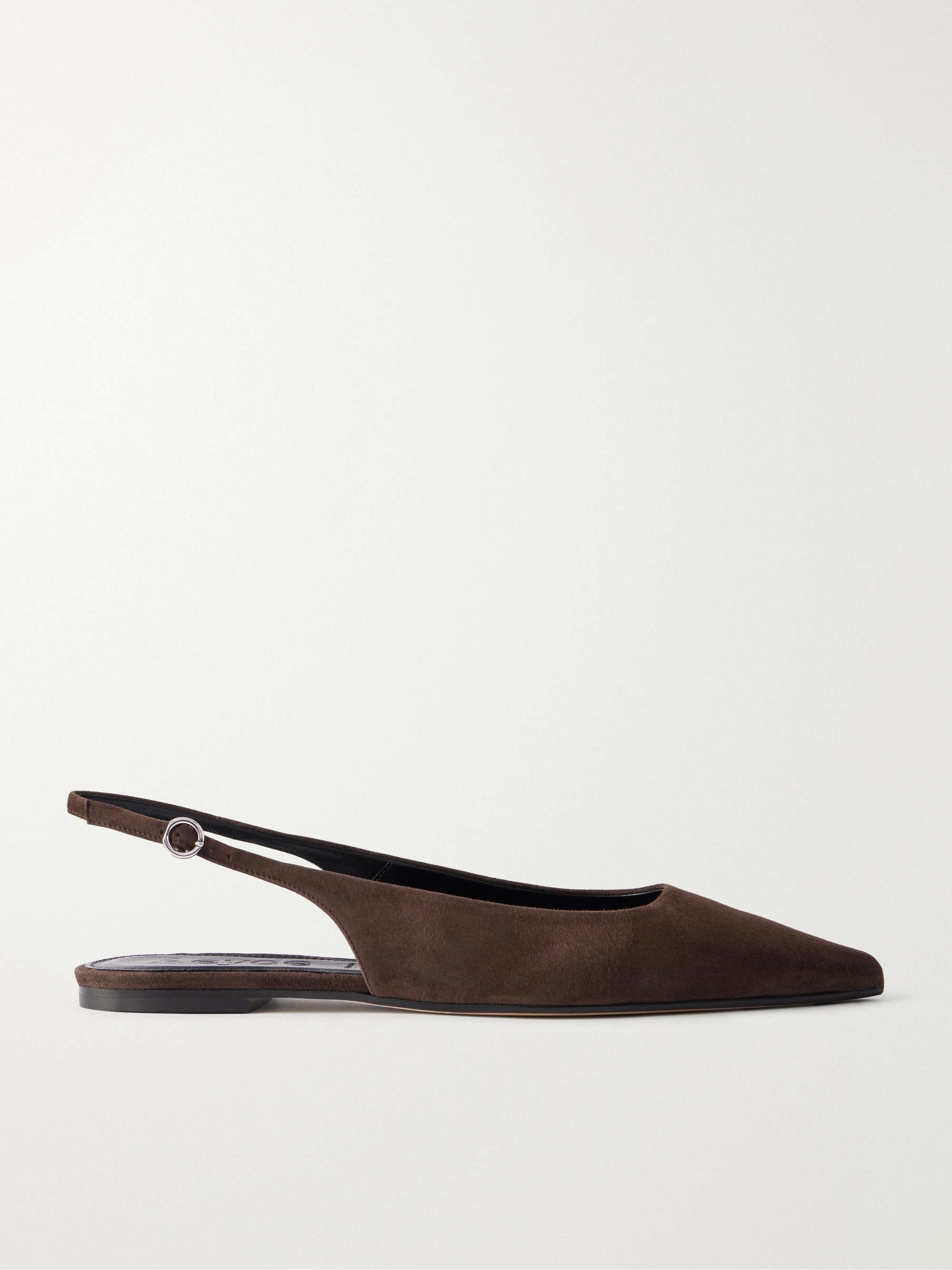 Annora Suede Slingback Flats