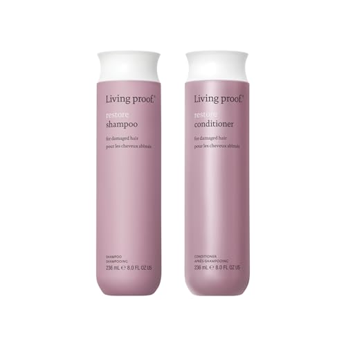 Living Proof Restore Shampoo & Conditioner Duo, Repairs & Strengthens, Adds Shine for All Hair Types