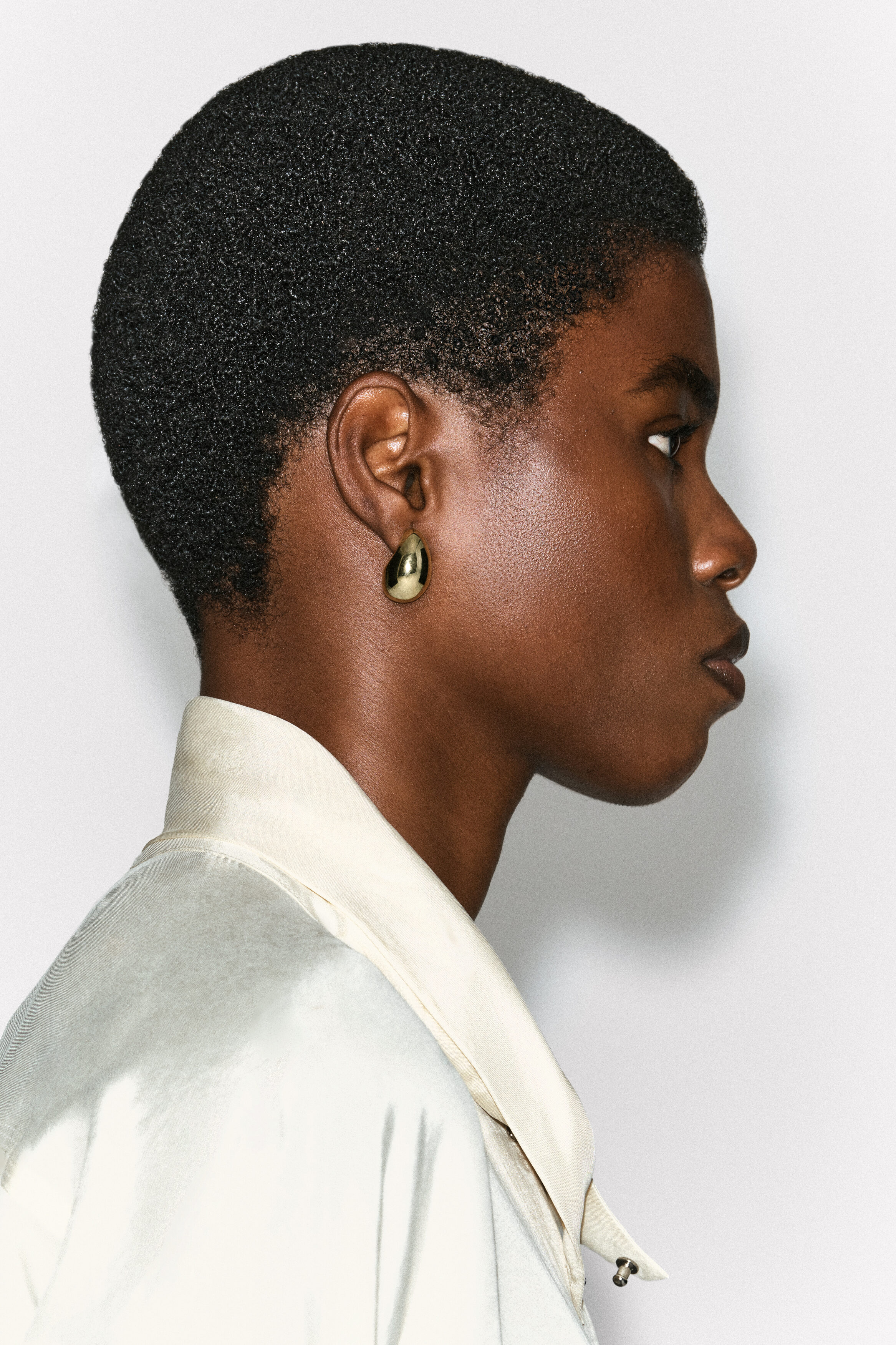 Curved Domed Earrings