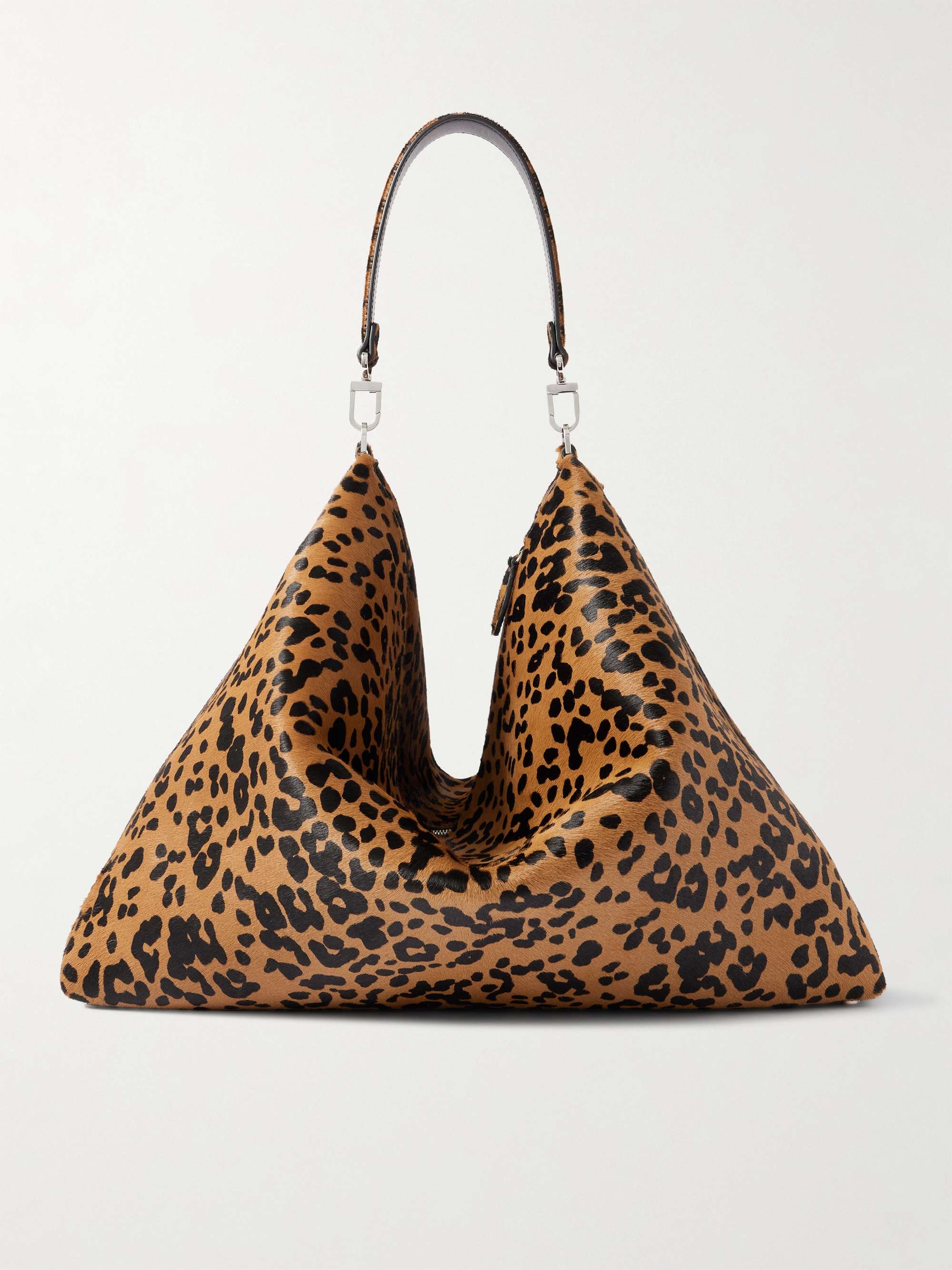 Bevel Large Leopard-Print Cow Hair Tote