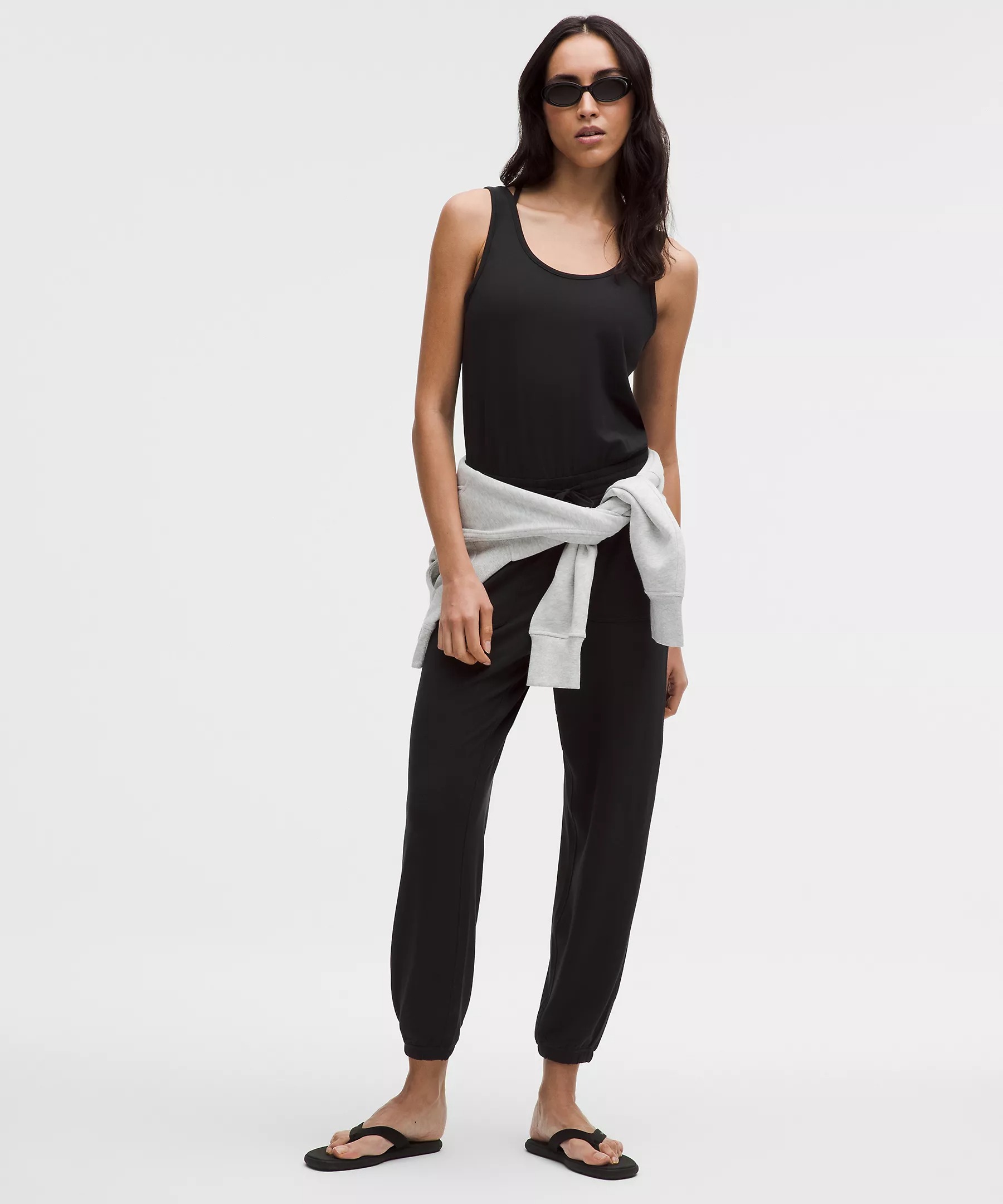 Lululemon, BeCalm Cinch-Waist Jumpsuit