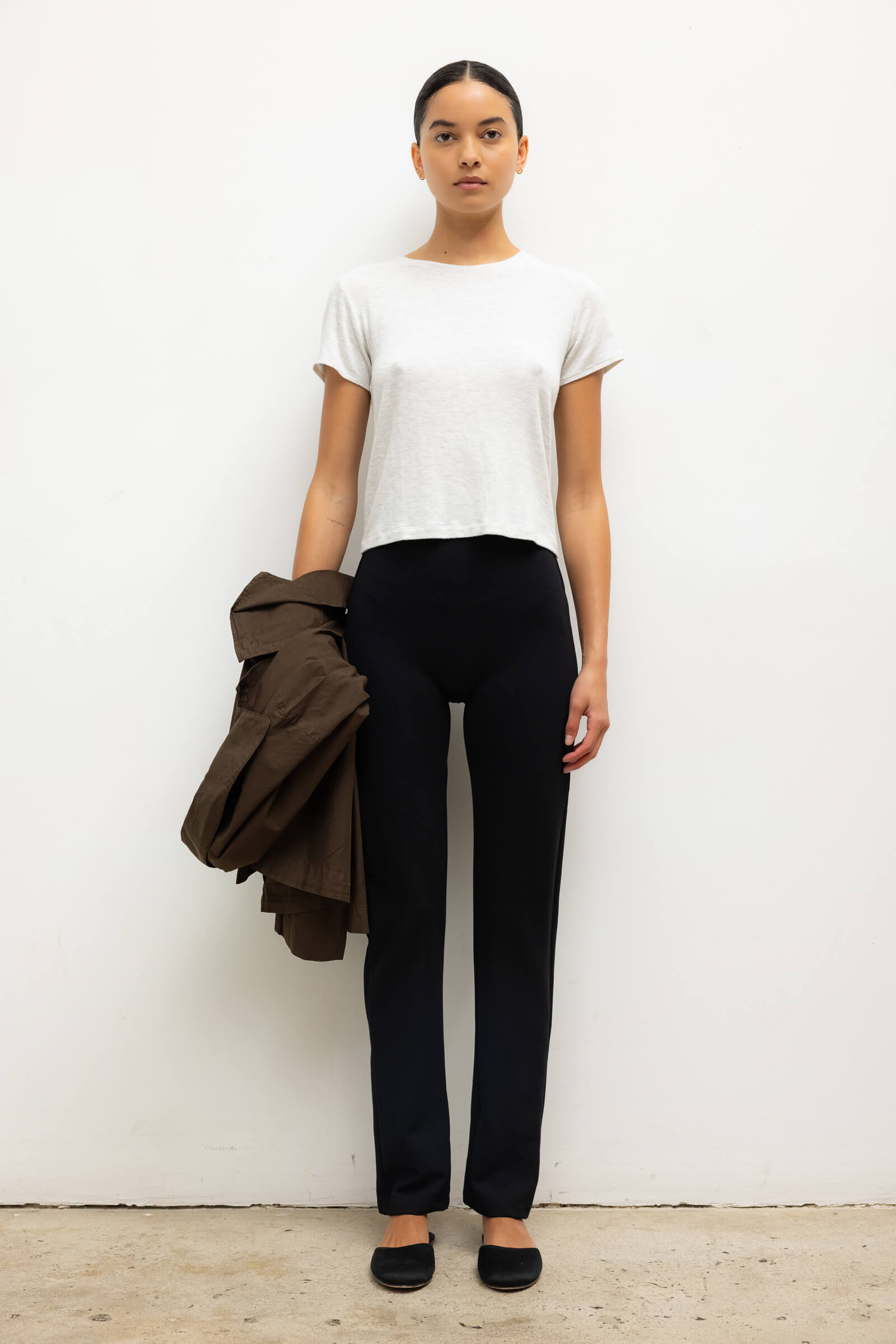 Rio High Waist Straight Pant