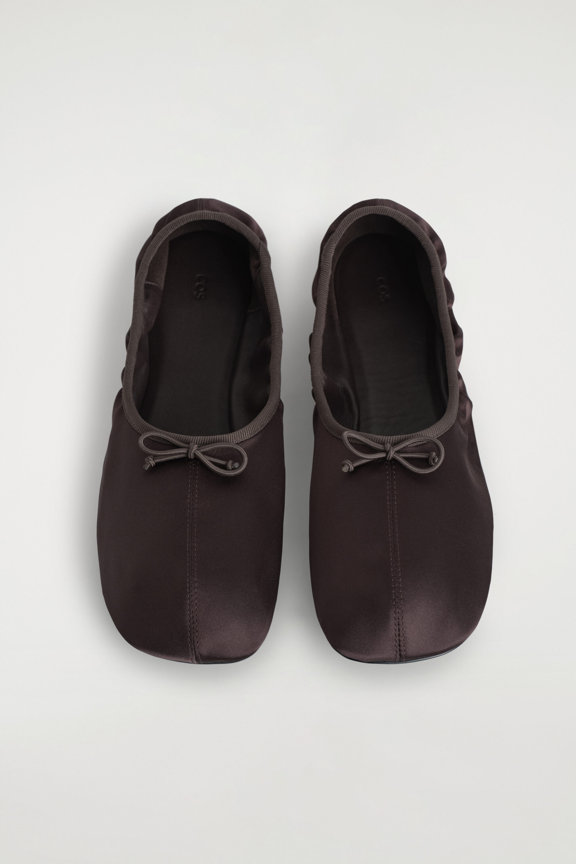 Satin Ballet Flats