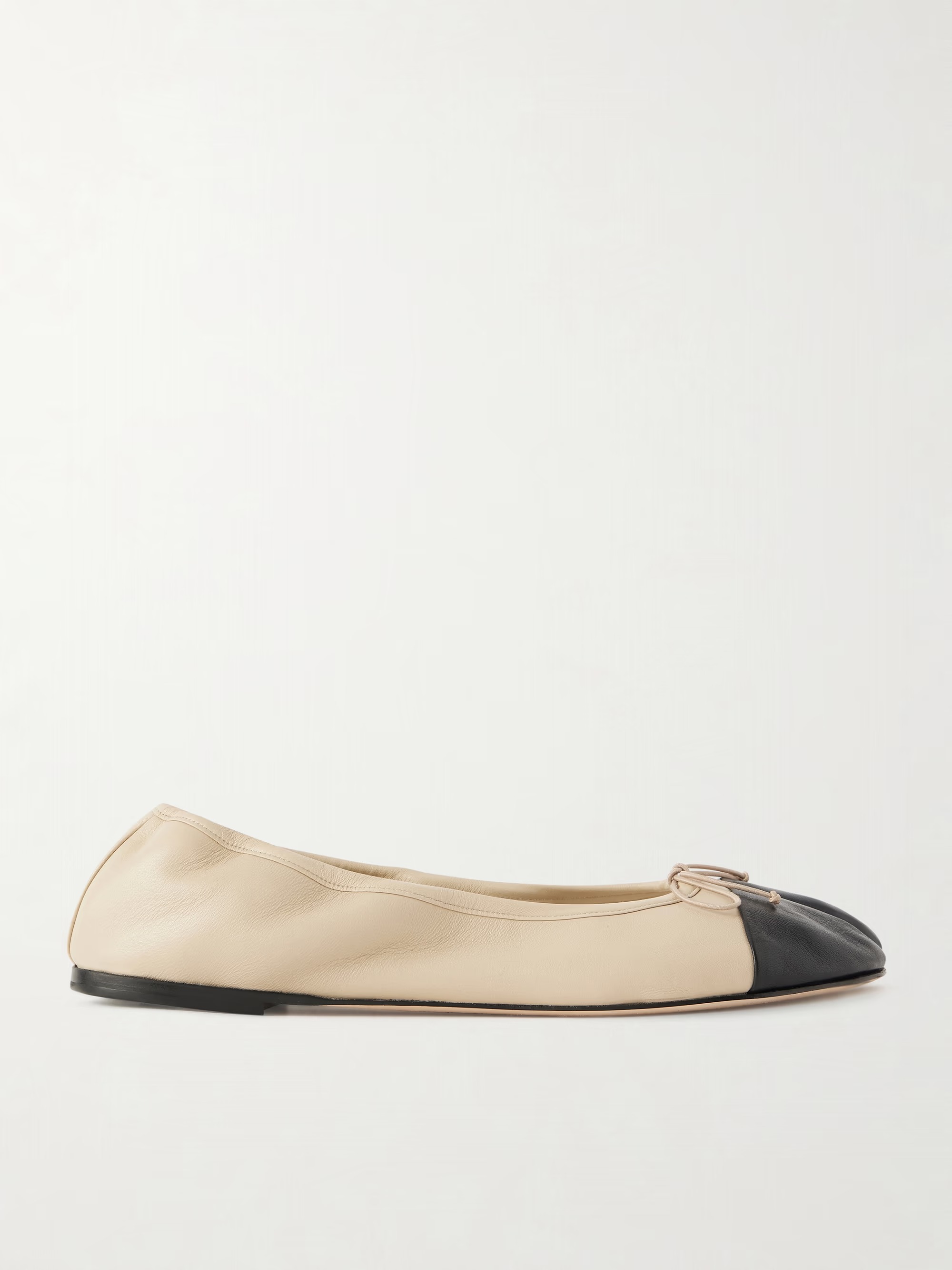 Christen, Tabi Split-Toe Leather Ballet Flats