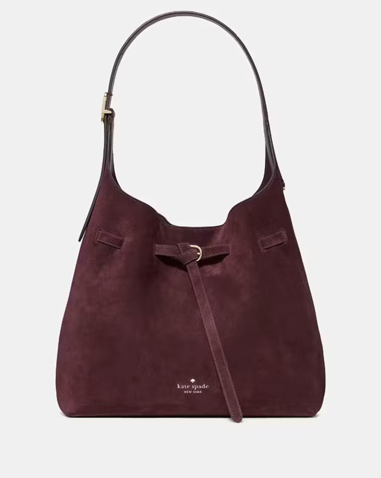 454 Suede Large Shoulder Bag