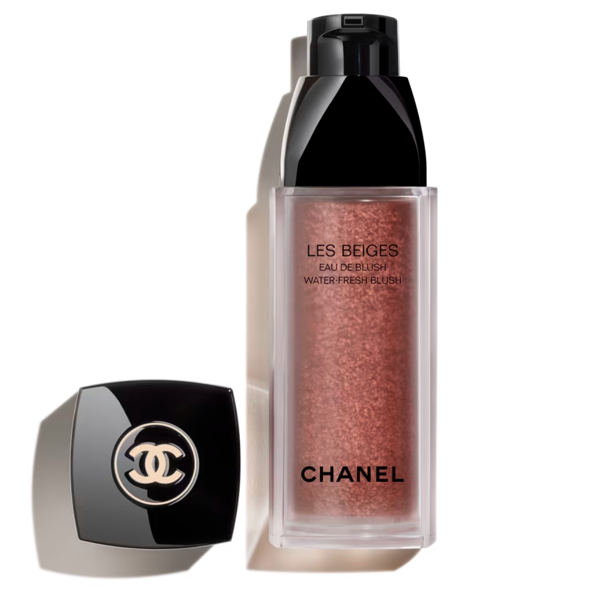 chanel, Les Beiges Water-Fresh Blush in Intense Coral