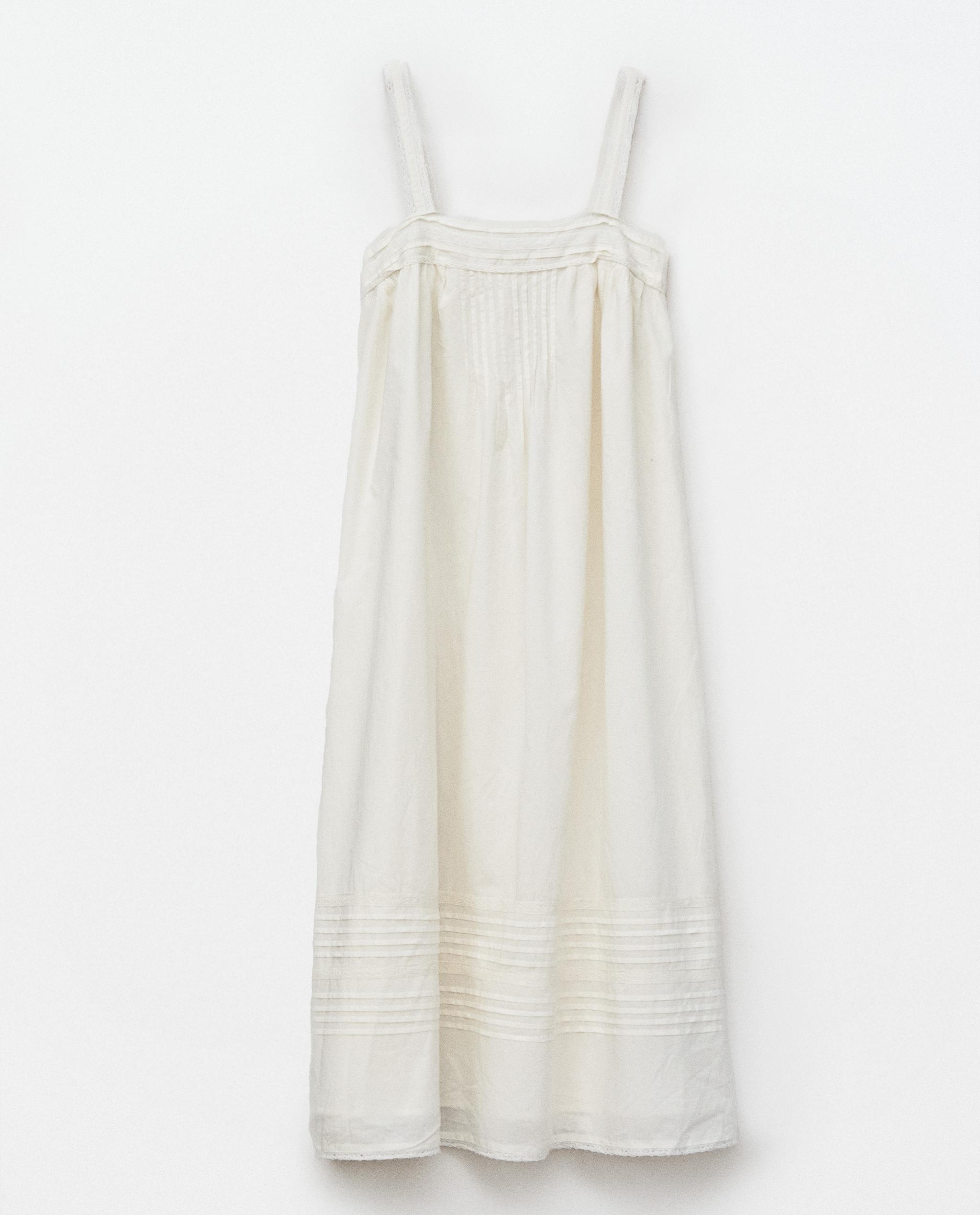 Lace and Pintuck Nightgown