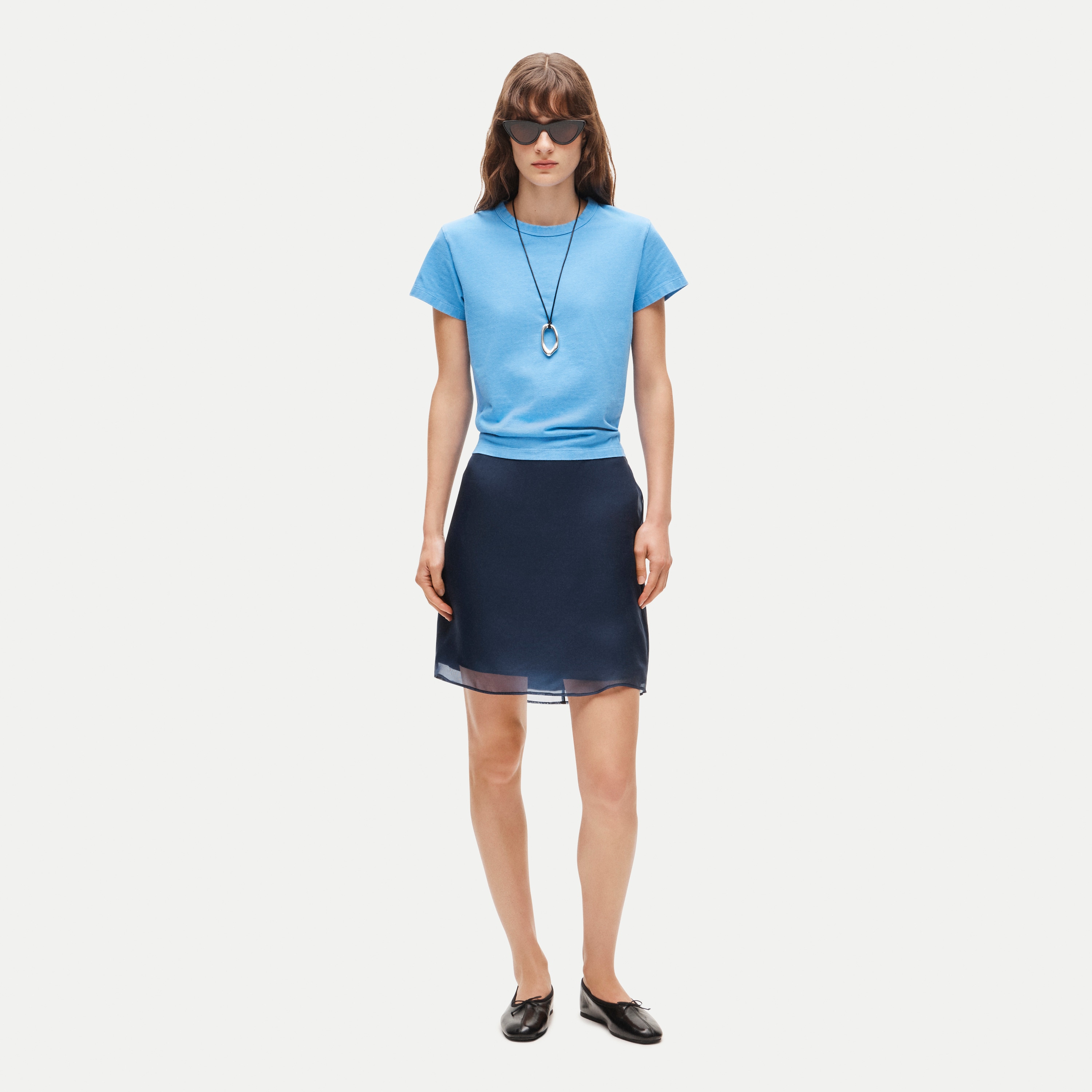 J.Crew, Fairfax Skirt in Silk Organza