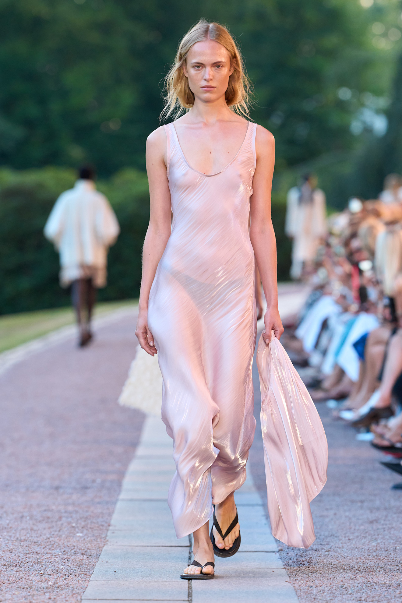Photo of runway models at Copenhagen Fashion Week Spring Summer 2027.