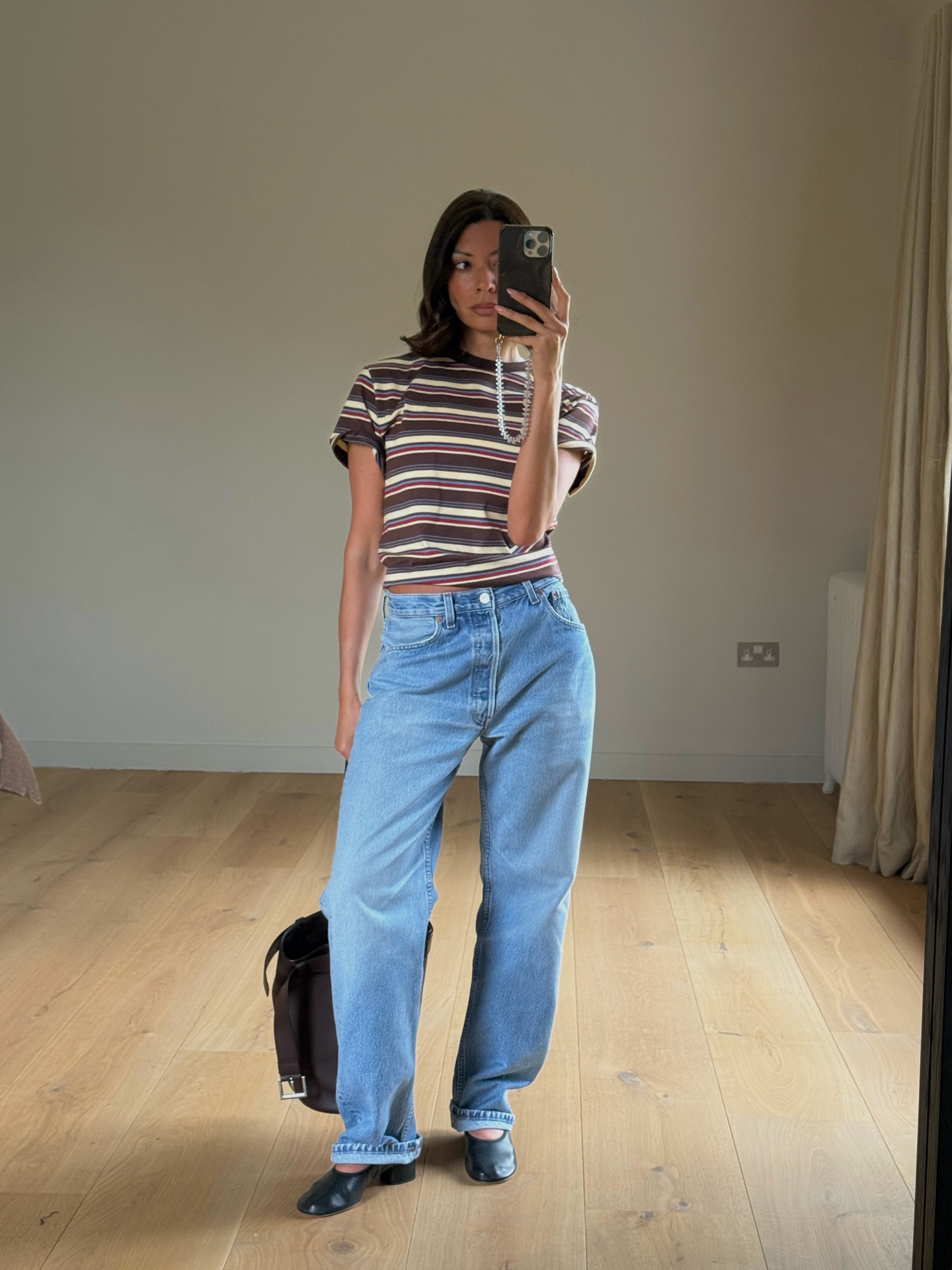 Autumn trends with jeans