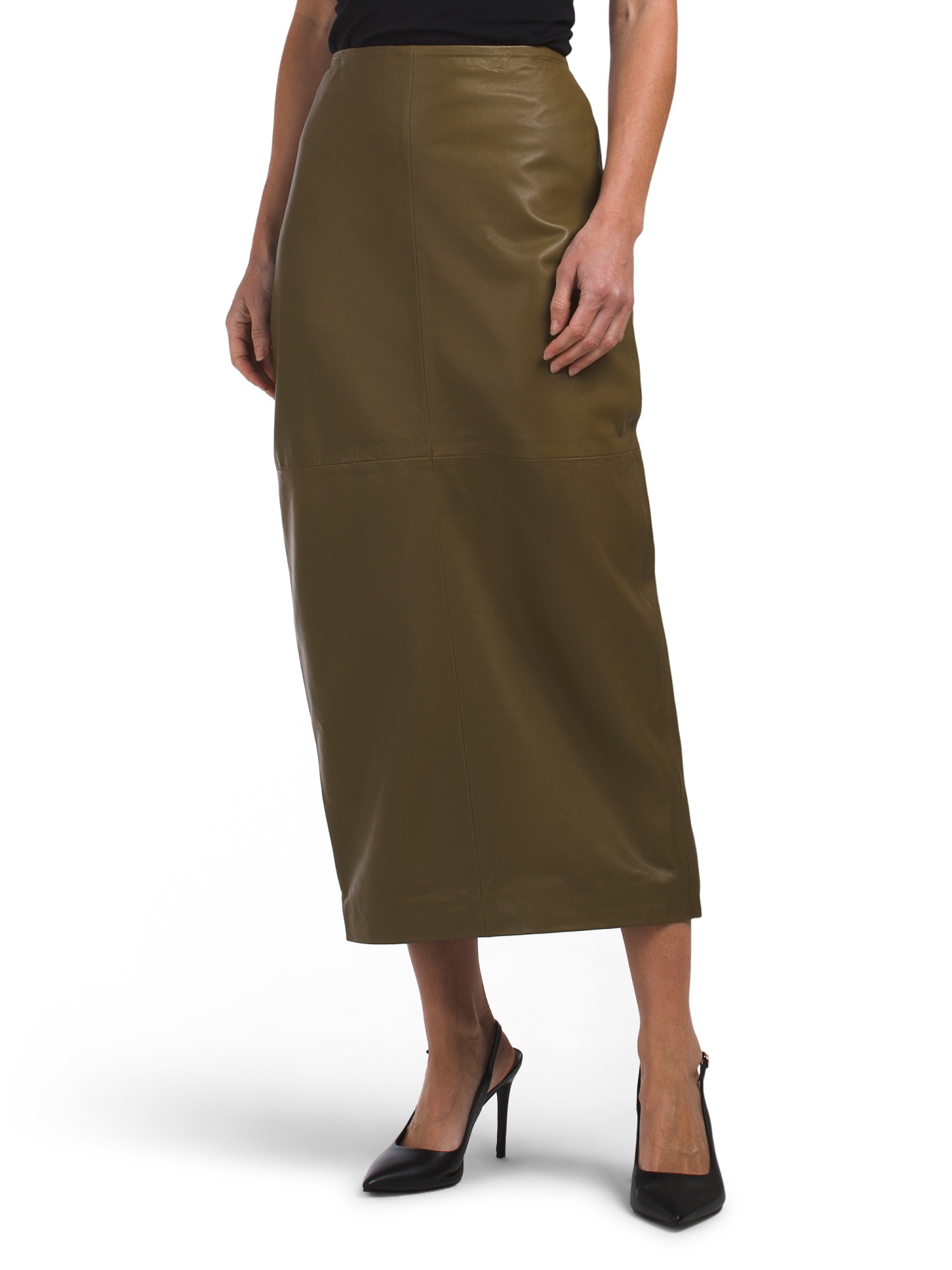 BOD & CHRISTENSEN, Leather Dana Skirt