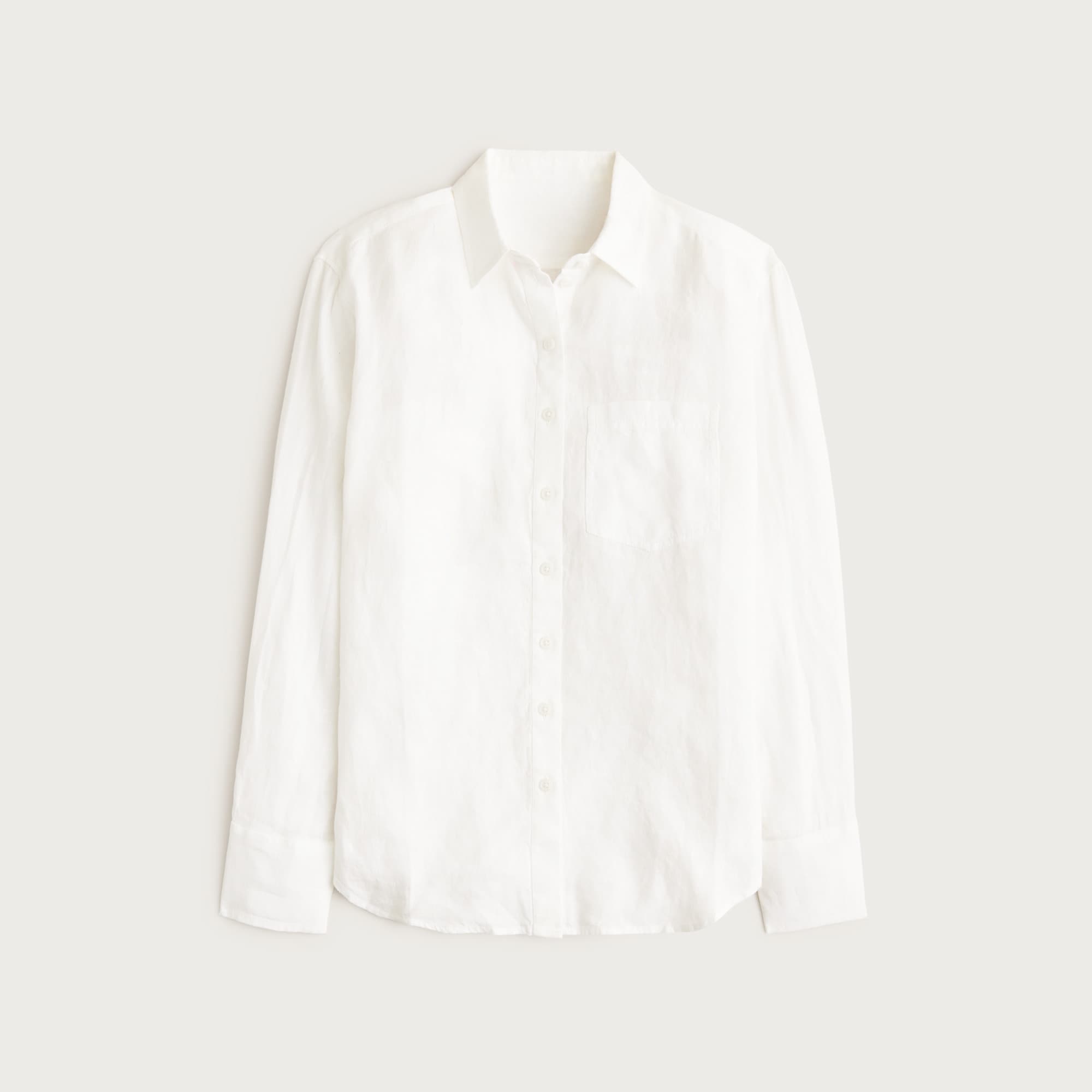 Gar&ccedil;on Classic Button-Up Shirt in Baird Mcnutt Irish Linen
