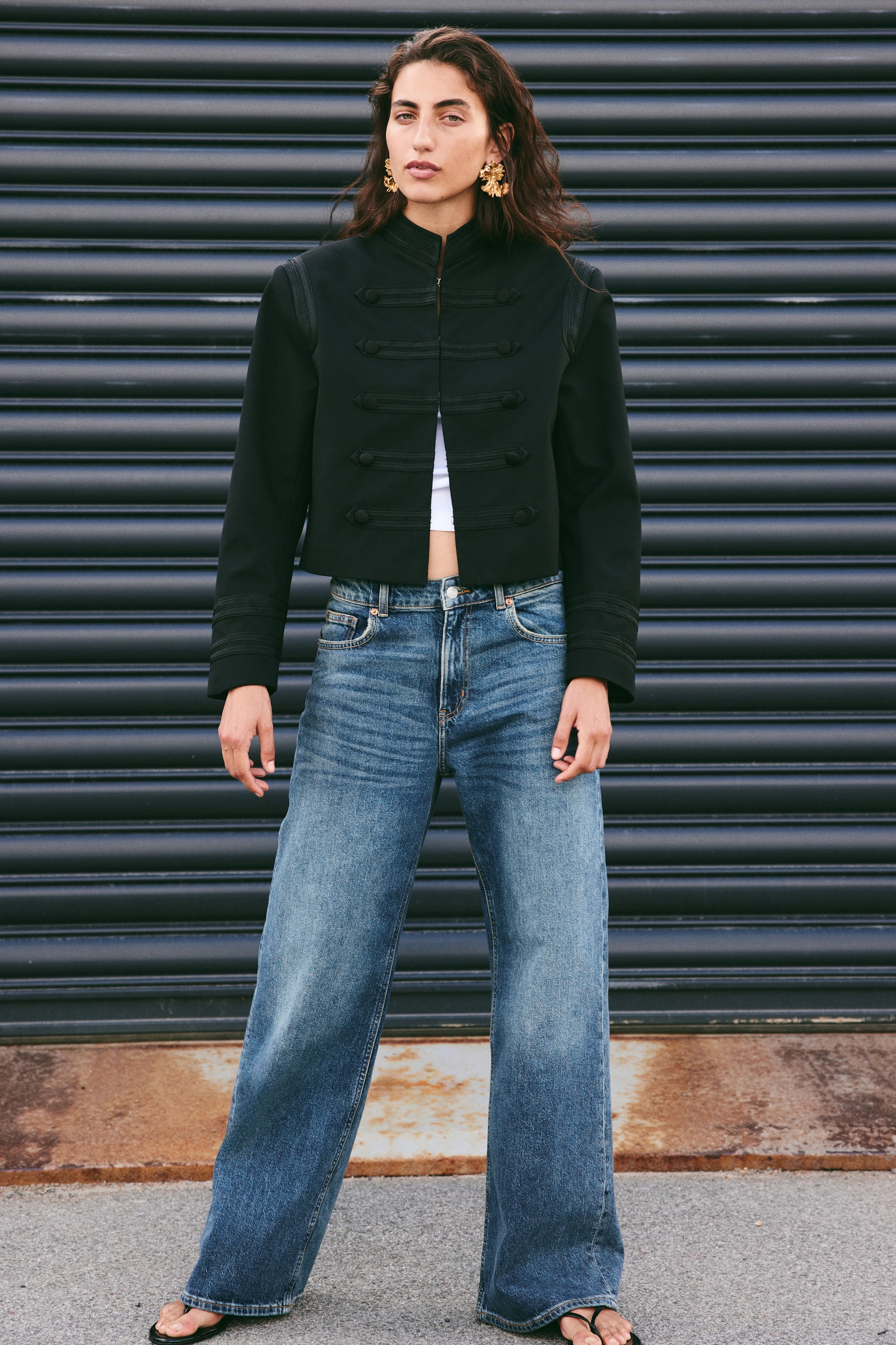 Wide High Waist Jeans