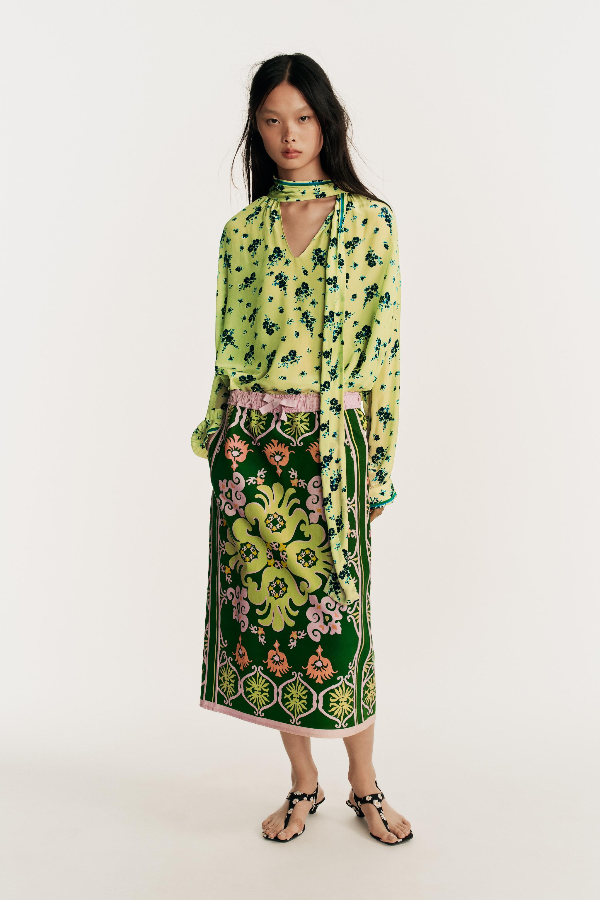 Limited Edition Printed Tie Shirt - Printed - Xs