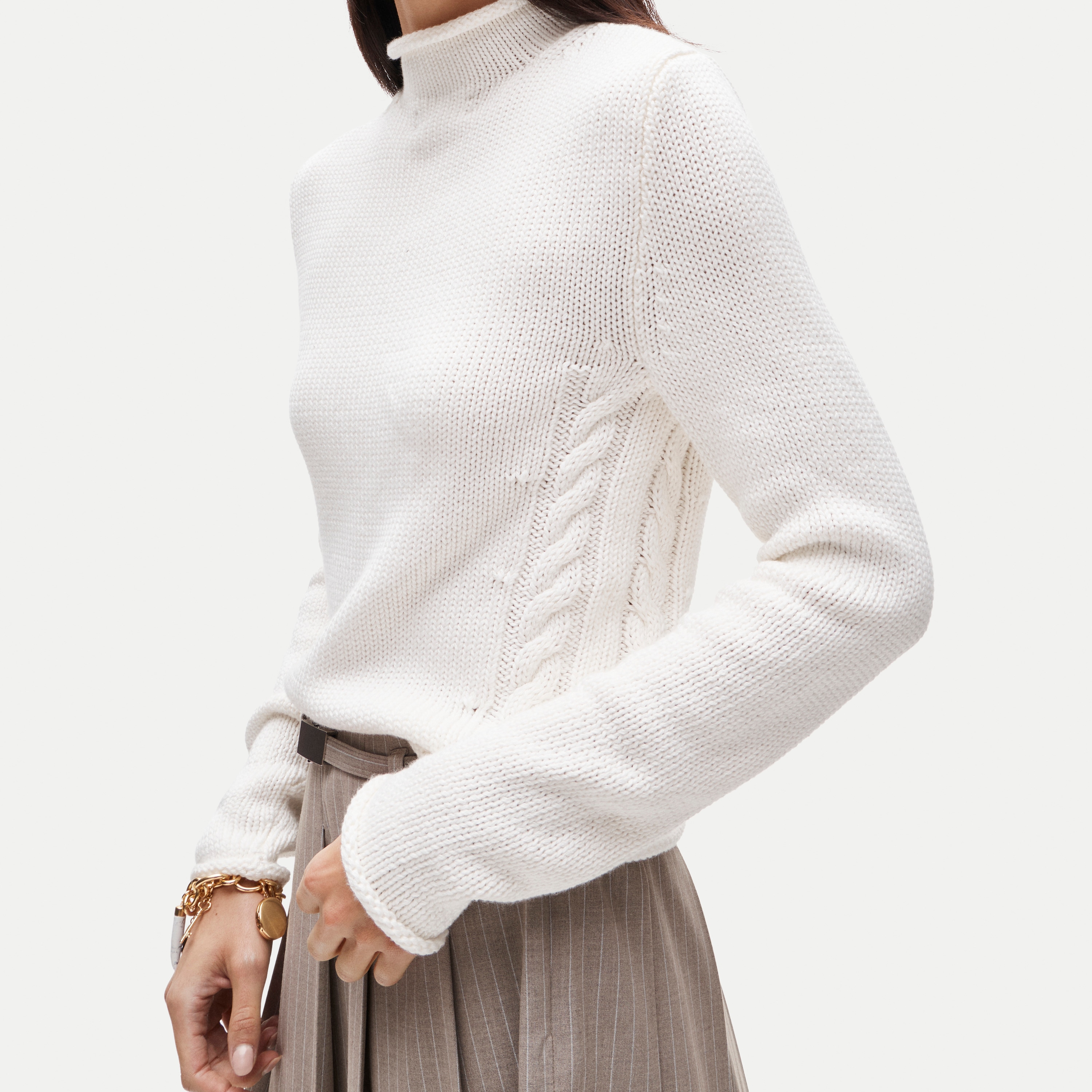 Rollneck&trade; Reversible Cardigan