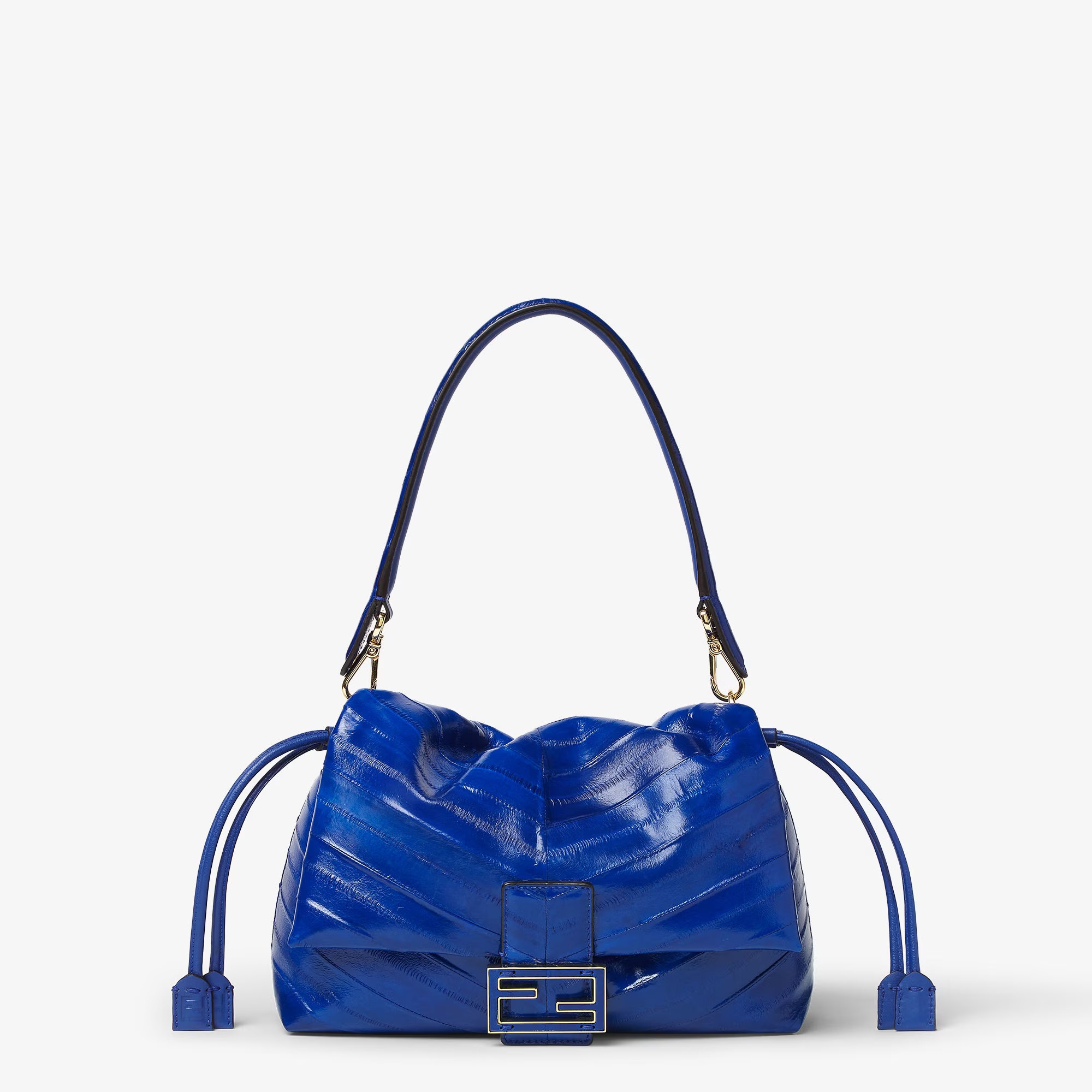 Fendi, Baguette Soft Medium in Electric Blue