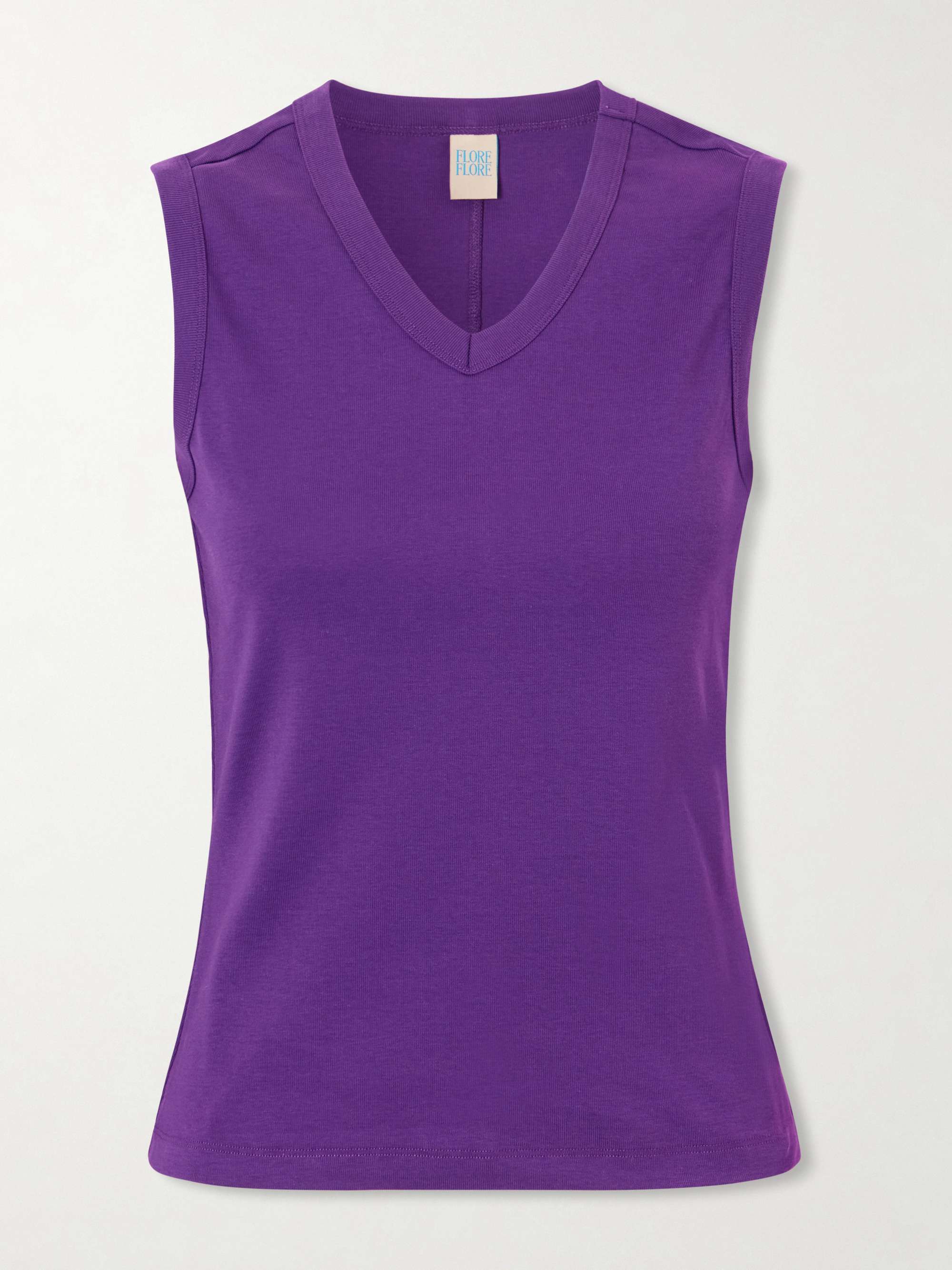 Jill Organic Cotton-Jersey Tank