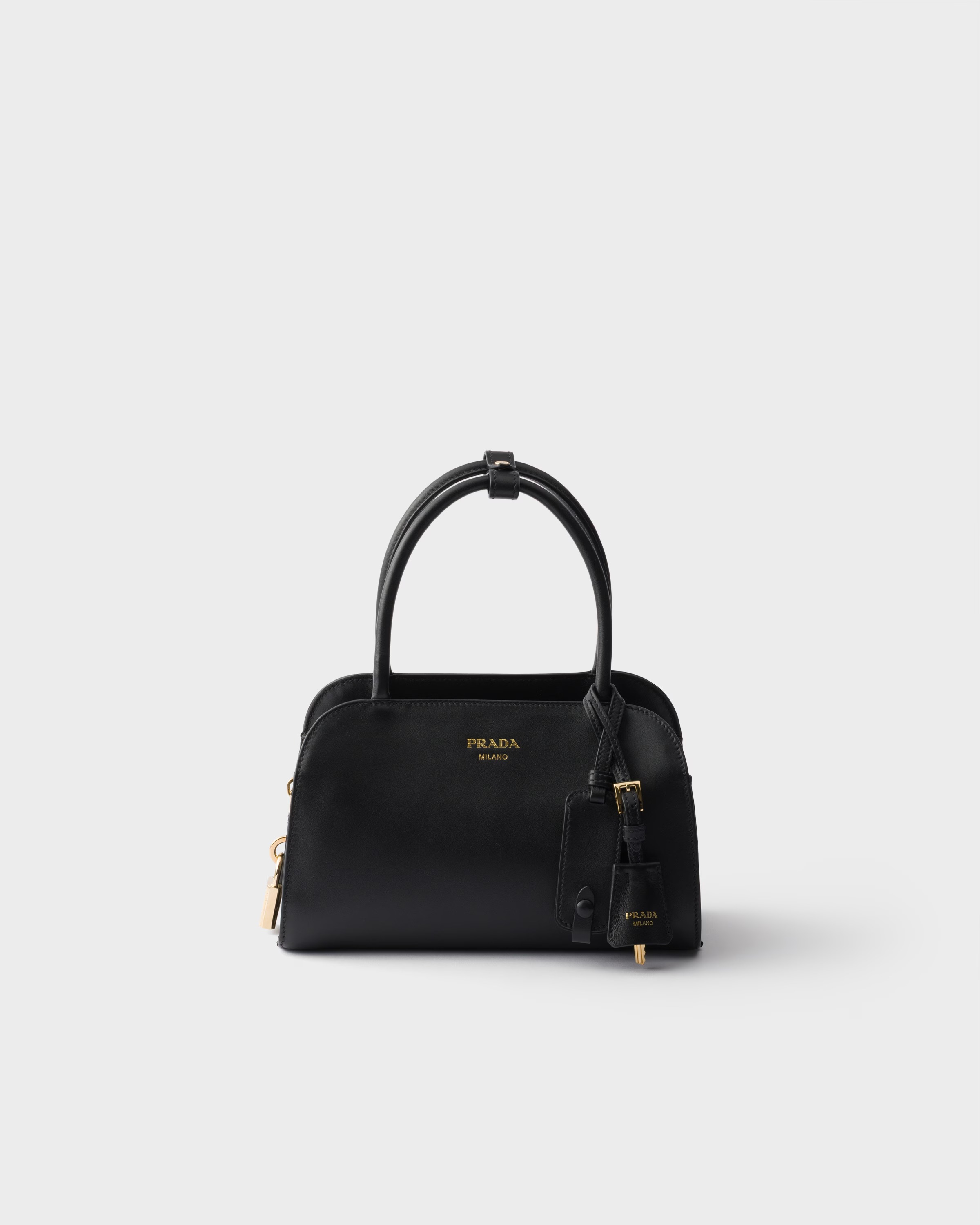 Prada Coffret medium leather handbag.
