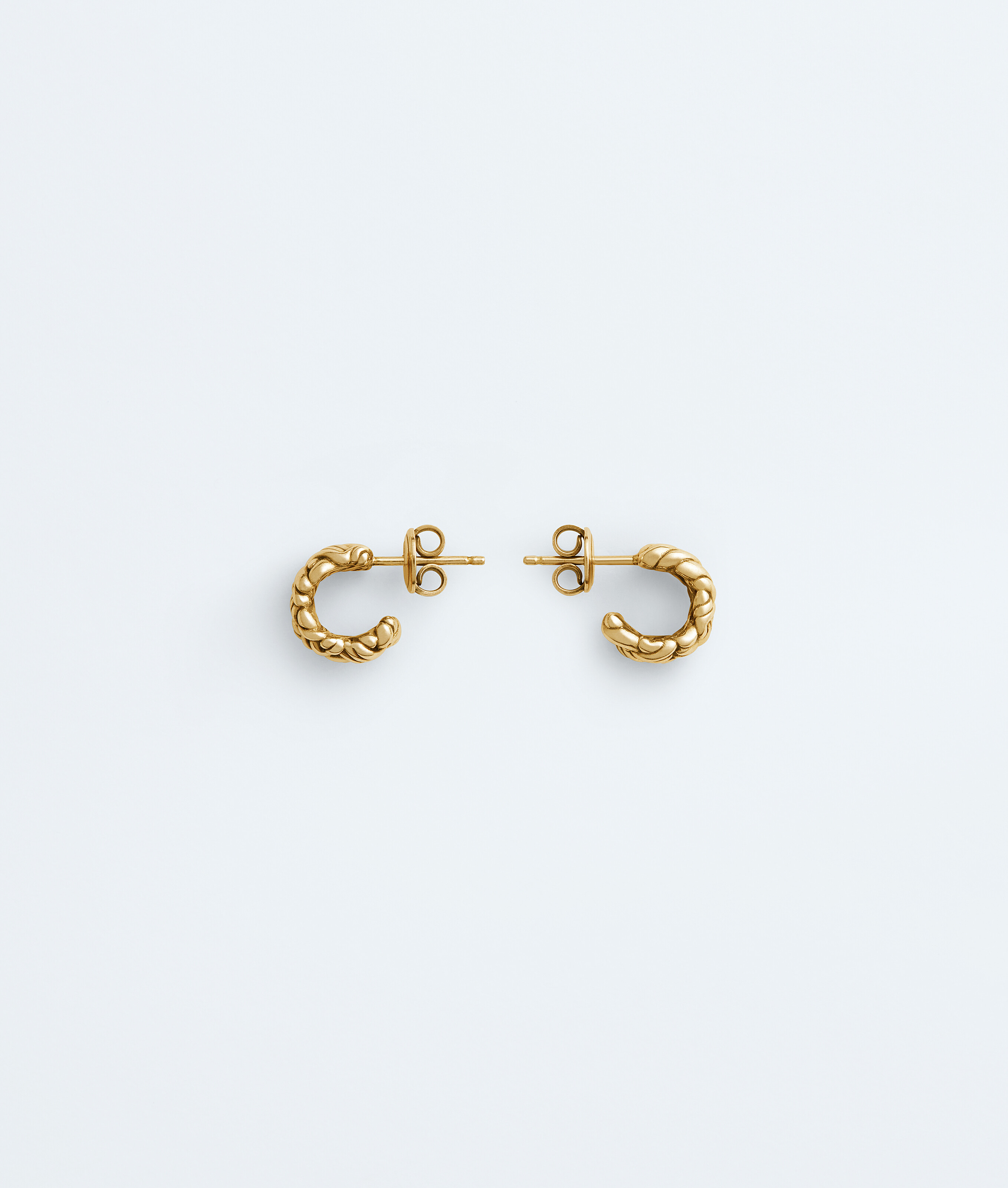 Women's Intreccio Small Earrings in Yellow Gold