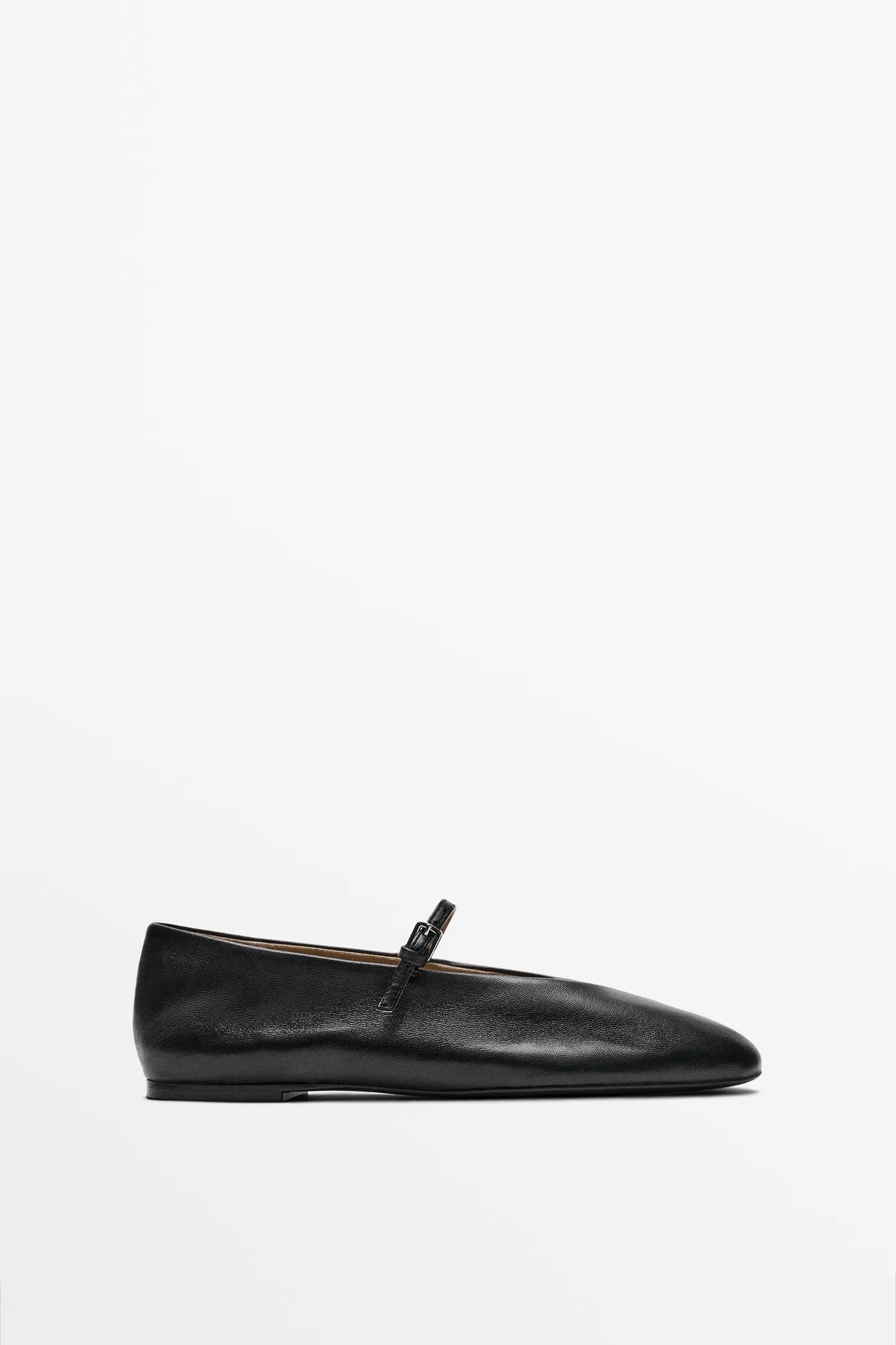 Massimo Dutti, Soft Leather Ballerinas