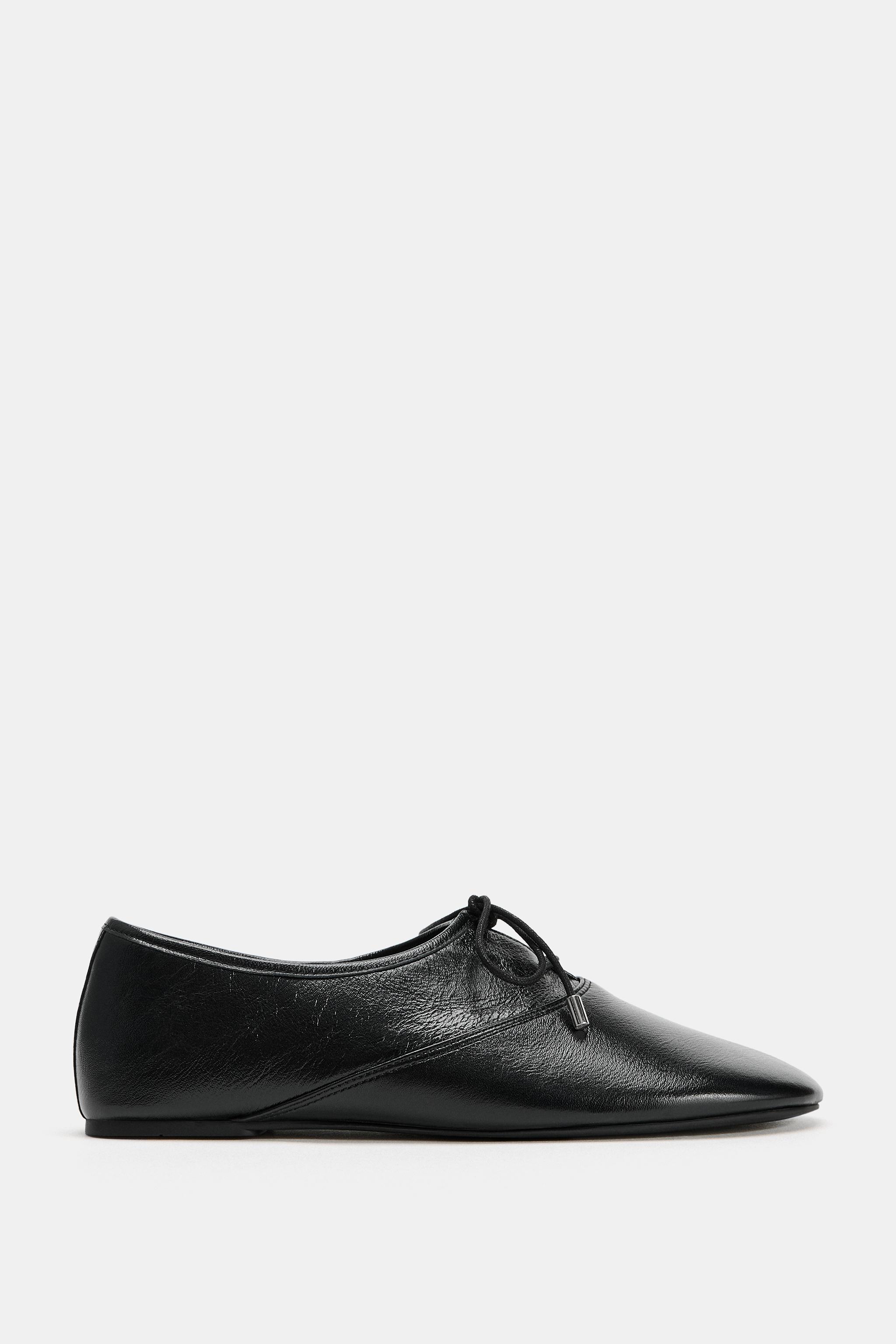 Soft Leather Bluchers - Black - 5