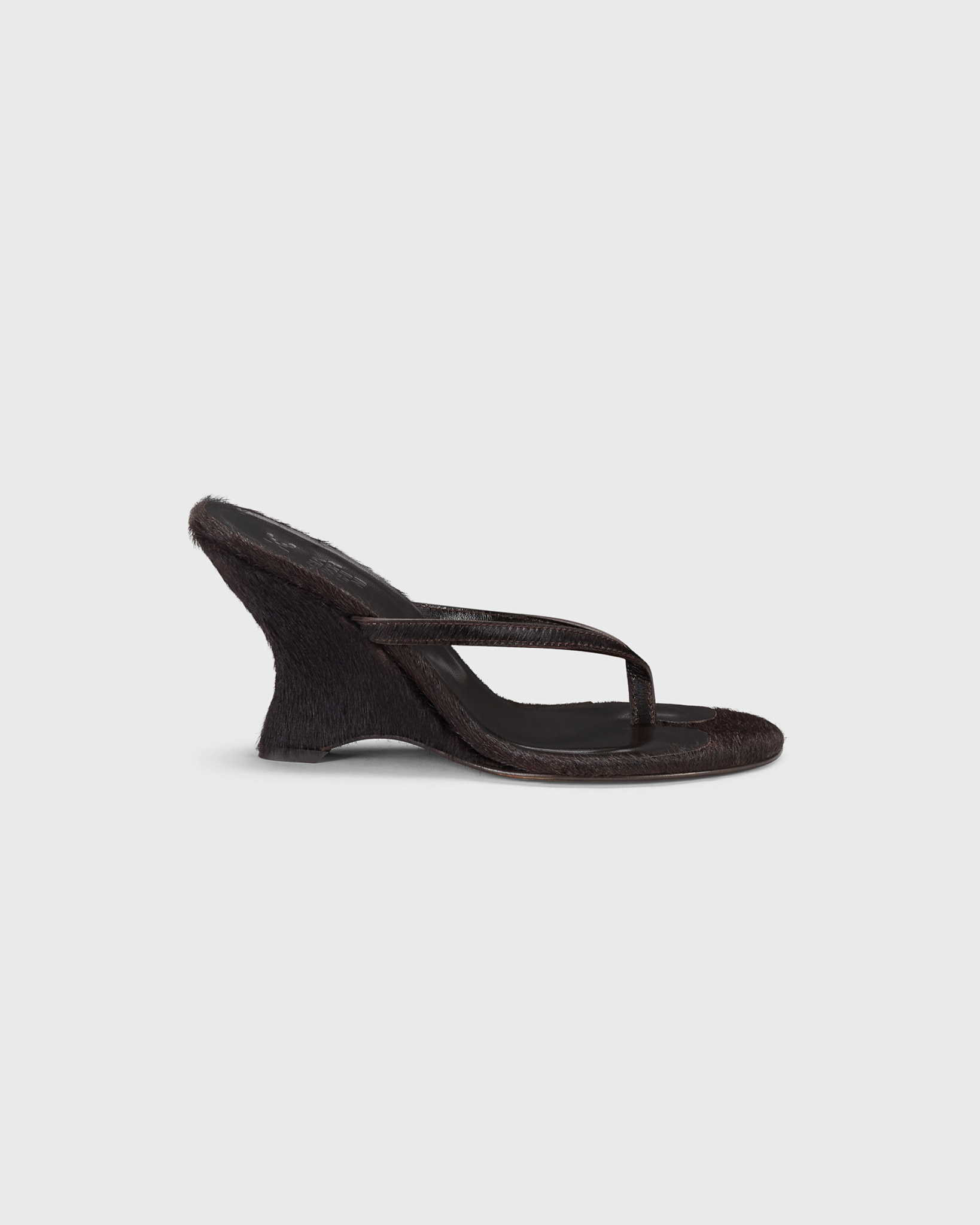 Muse Thong Wedge | Chocolate Pony - 36