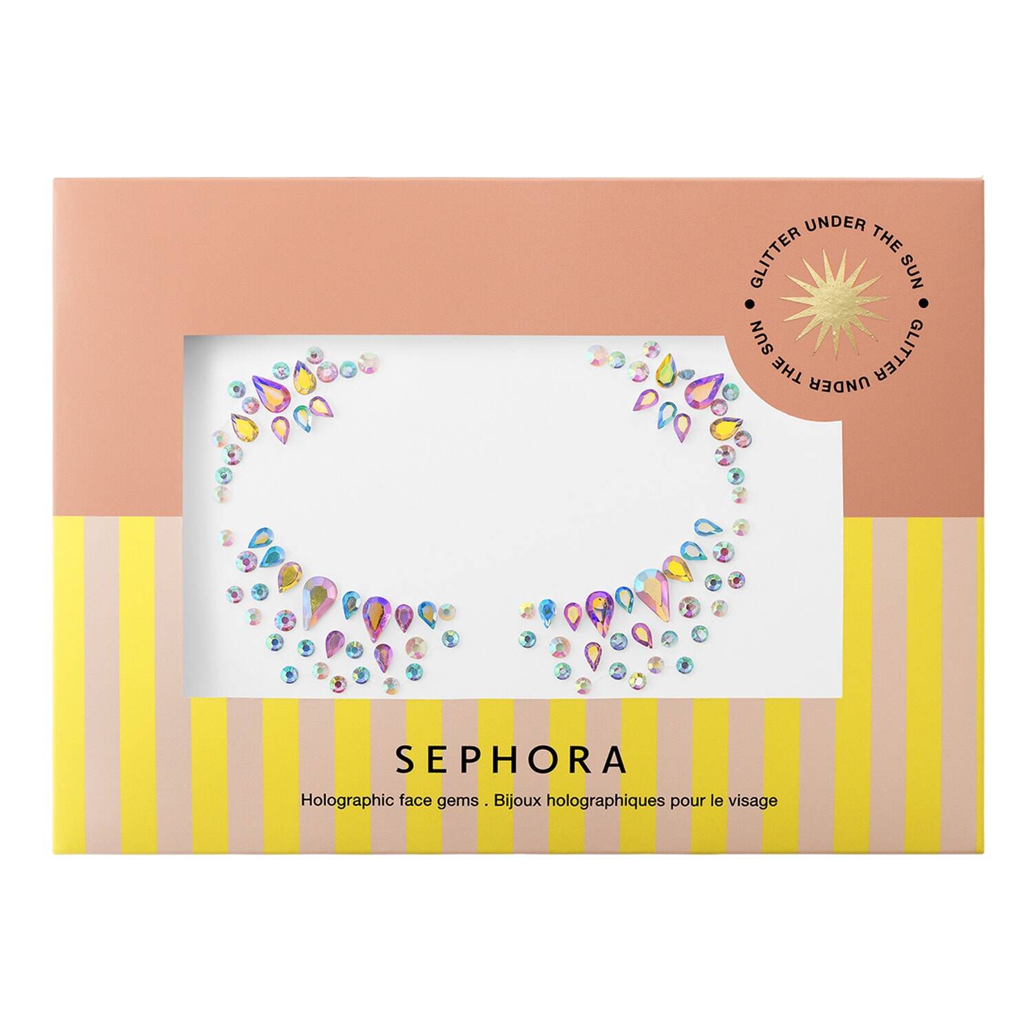 Sephora Collection Glitter Under De Sun Holographic Face Gems 1pc