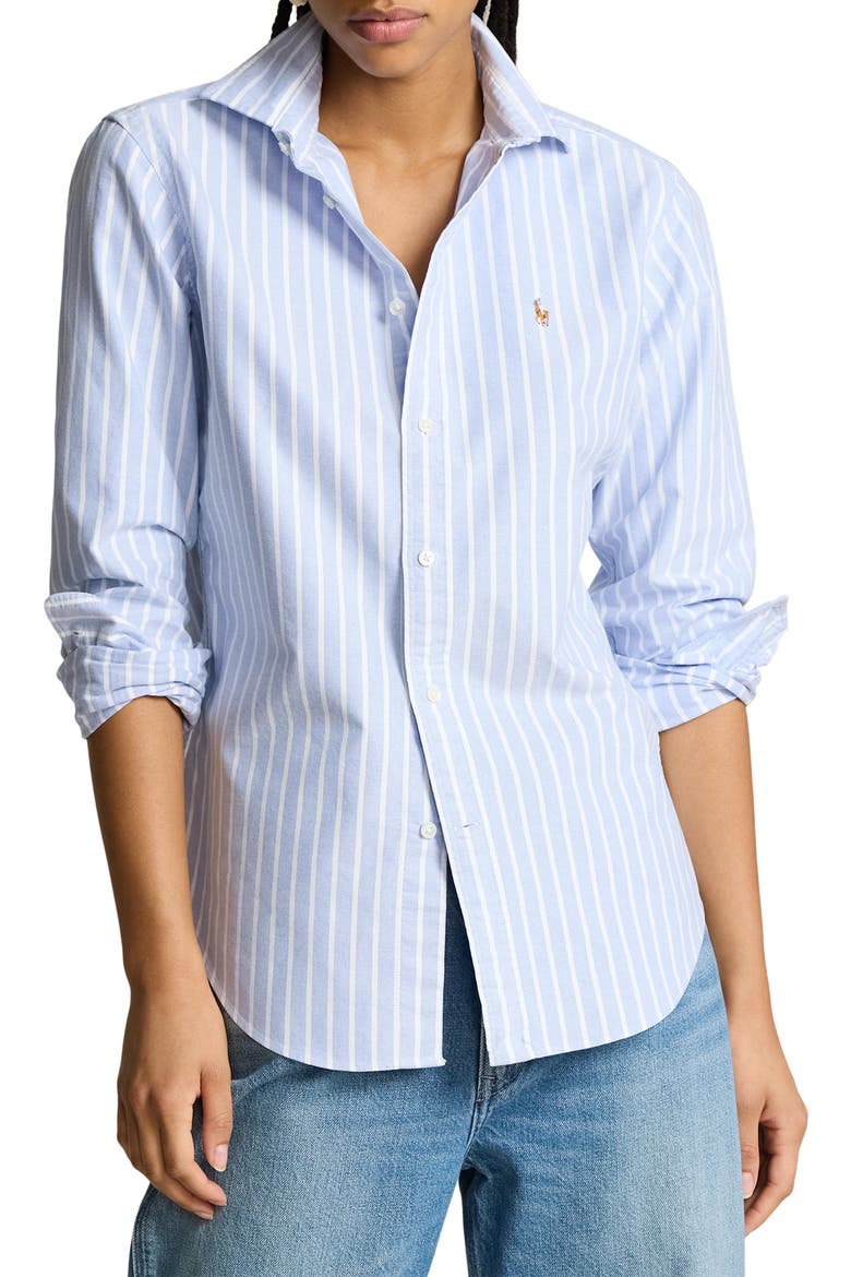 Oxford Cotton Button-Up Shirt