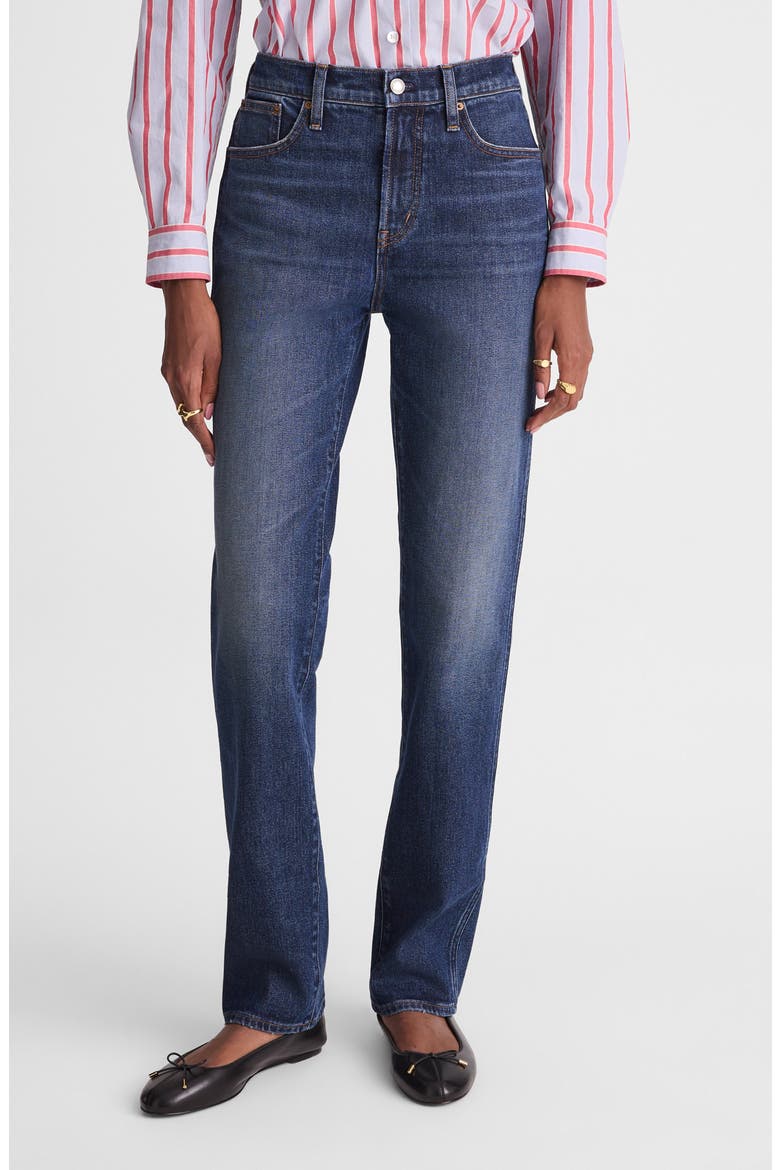 The Longline Straight Leg Jeans