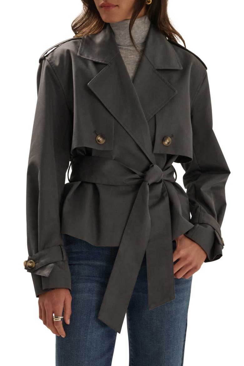 The Cropped Charles Trench Coat