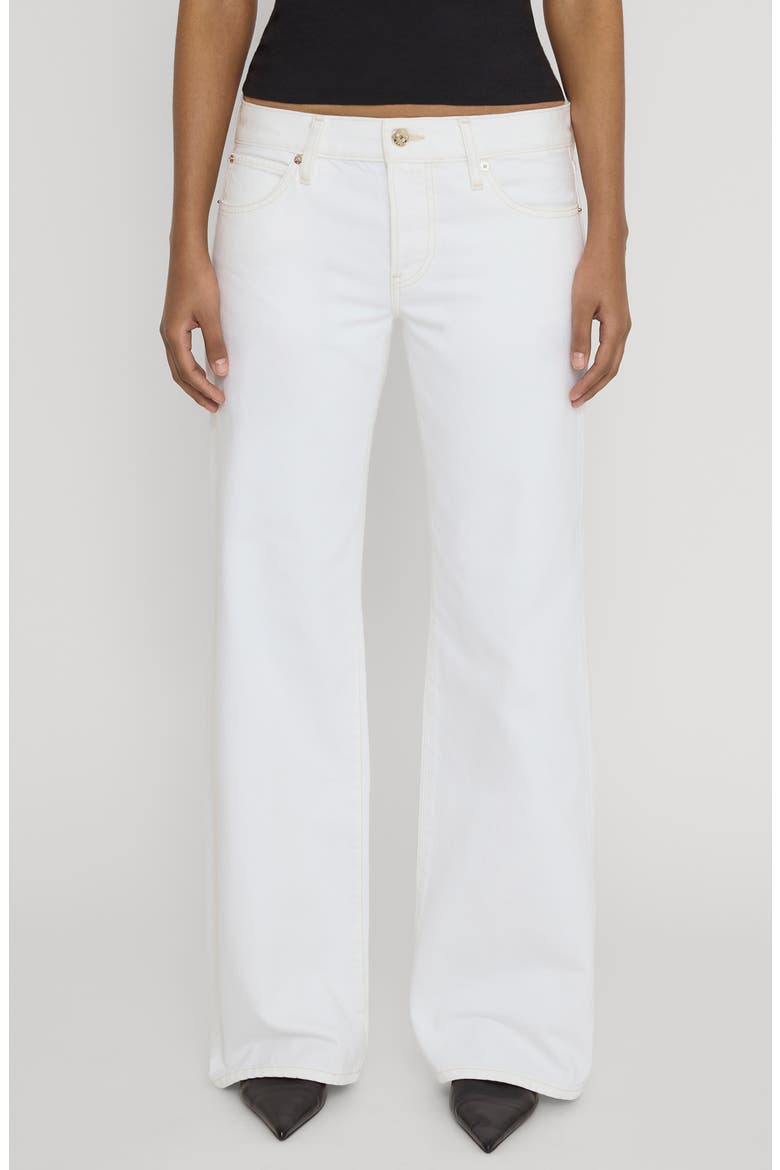 The Pixie Gray Low Rise Wide Leg Jeans