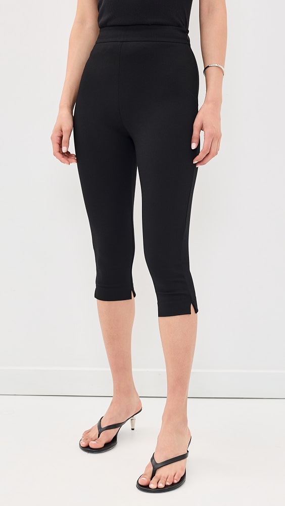 Savannah Pedal Pusher Trousers - Black