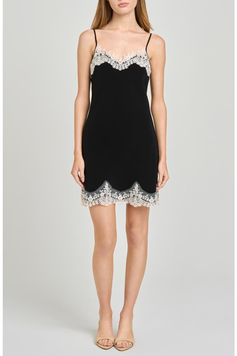 Isabelle Lace Trim Slip Dress