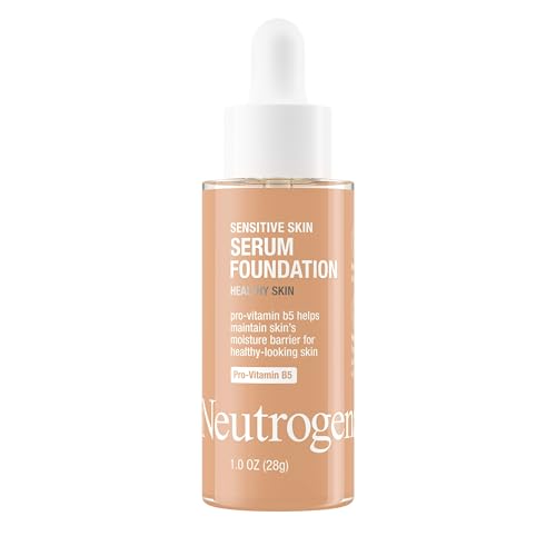 Neutrogena Sensitive Skin Serum Foundation, Medium 02, 1 Oz