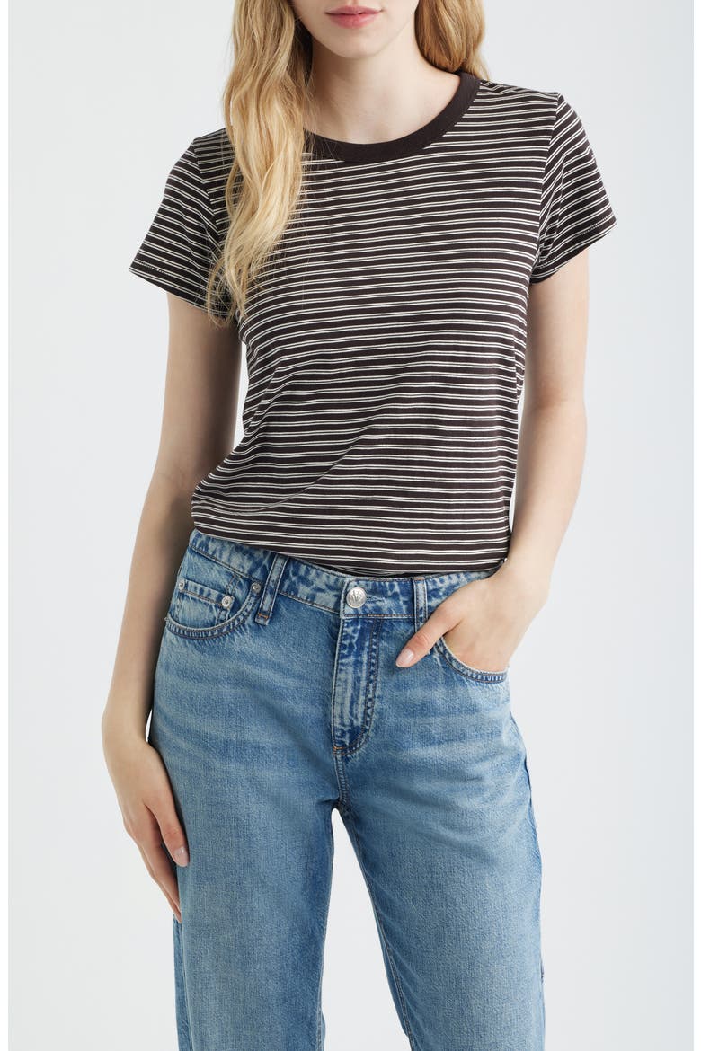 The Stripe Organic Pima Cotton Slub T-Shirt