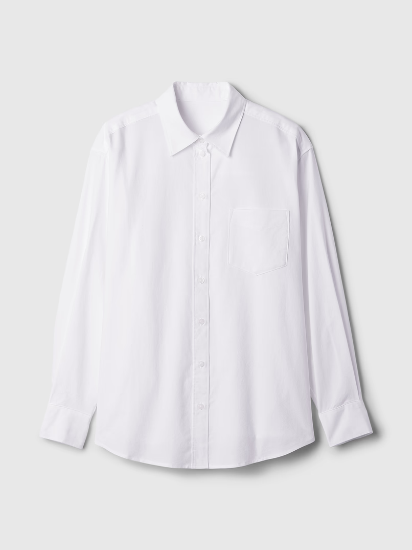 Gap, Organic Cotton Oxford Big Shirt