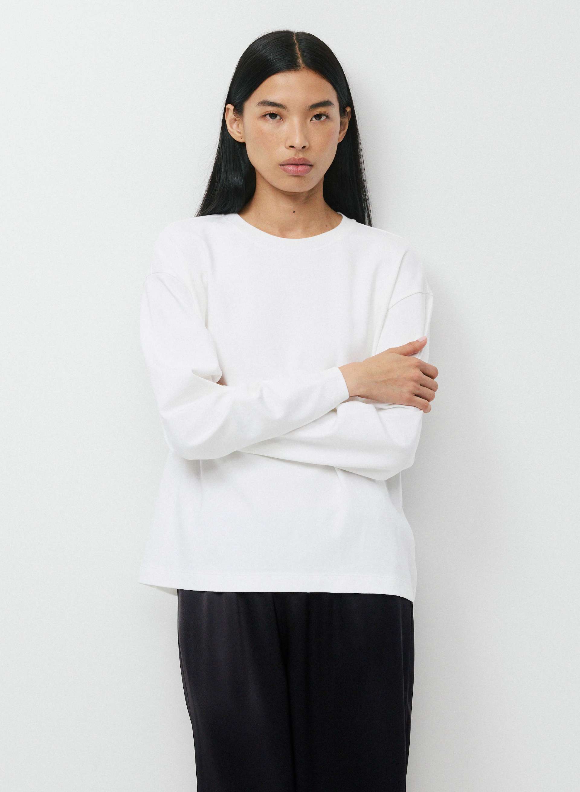Interlock Cotton Steps Longsleeve