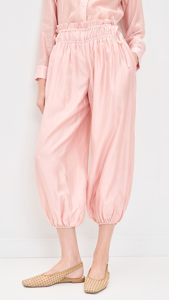 Poppy Balloon Pants - Petal