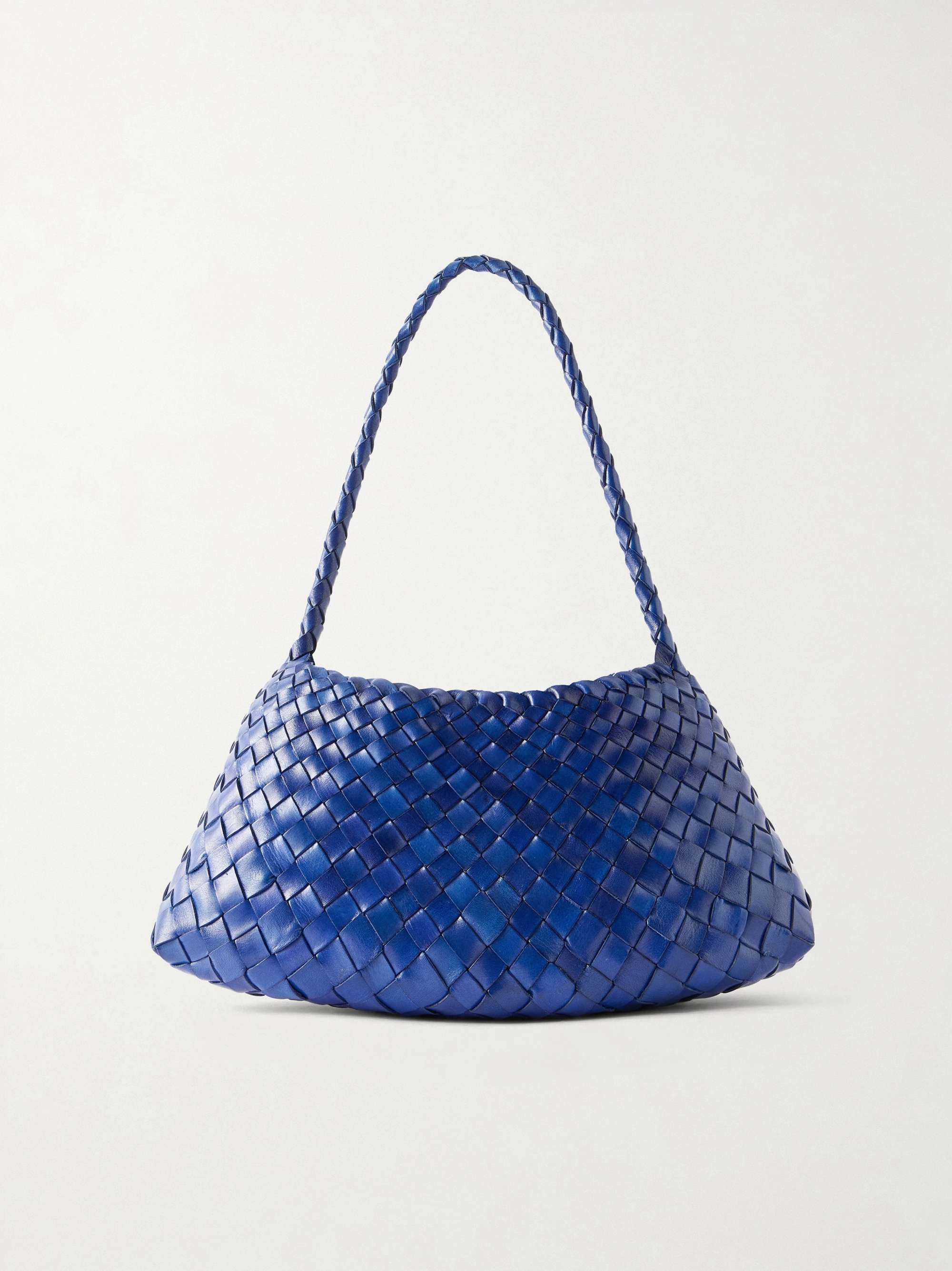 Rosanna Mini Woven Leather Shoulder Bag