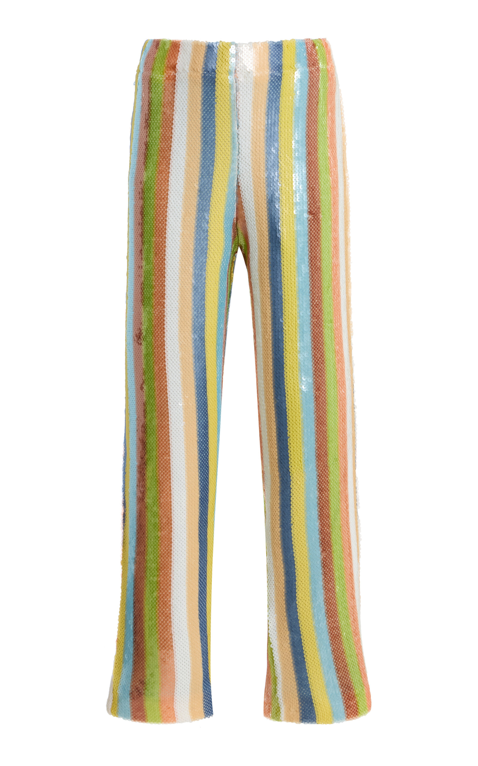 Exclusive La Isla Sequinned Straight-Leg Pants