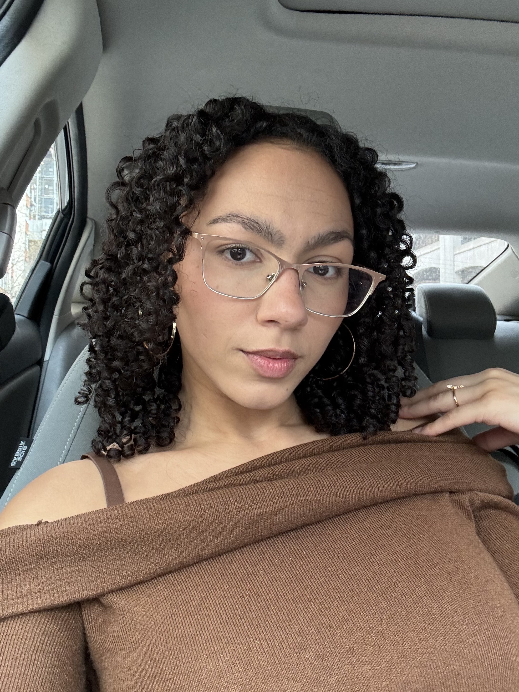 Selfie of WWW beauty editor Sabrina Talbert
