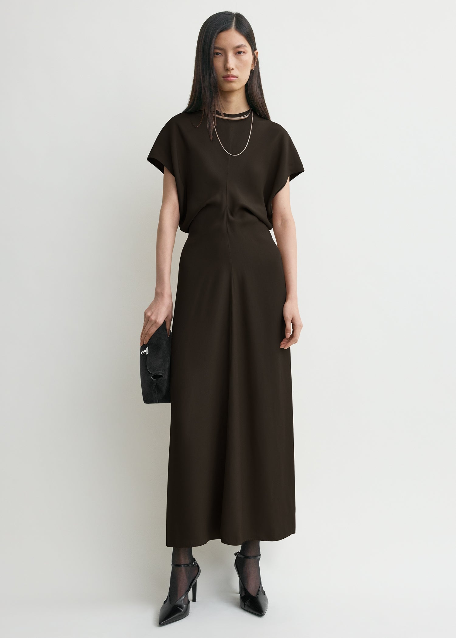 Slouch Waist Dress Bark - 30
