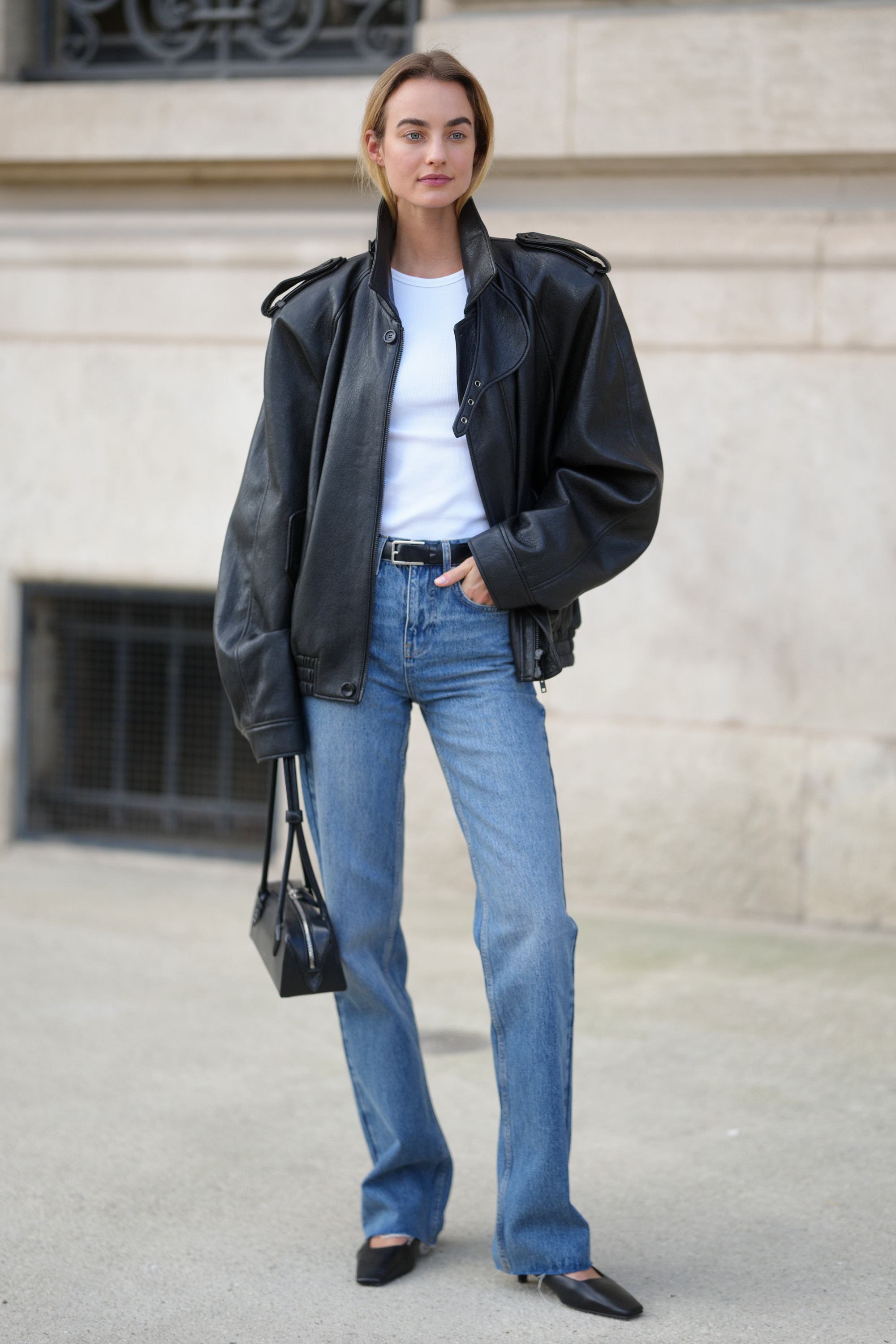 Denim outfit