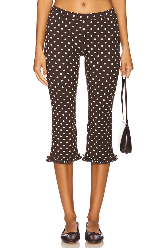 Ruffle Capri Pants