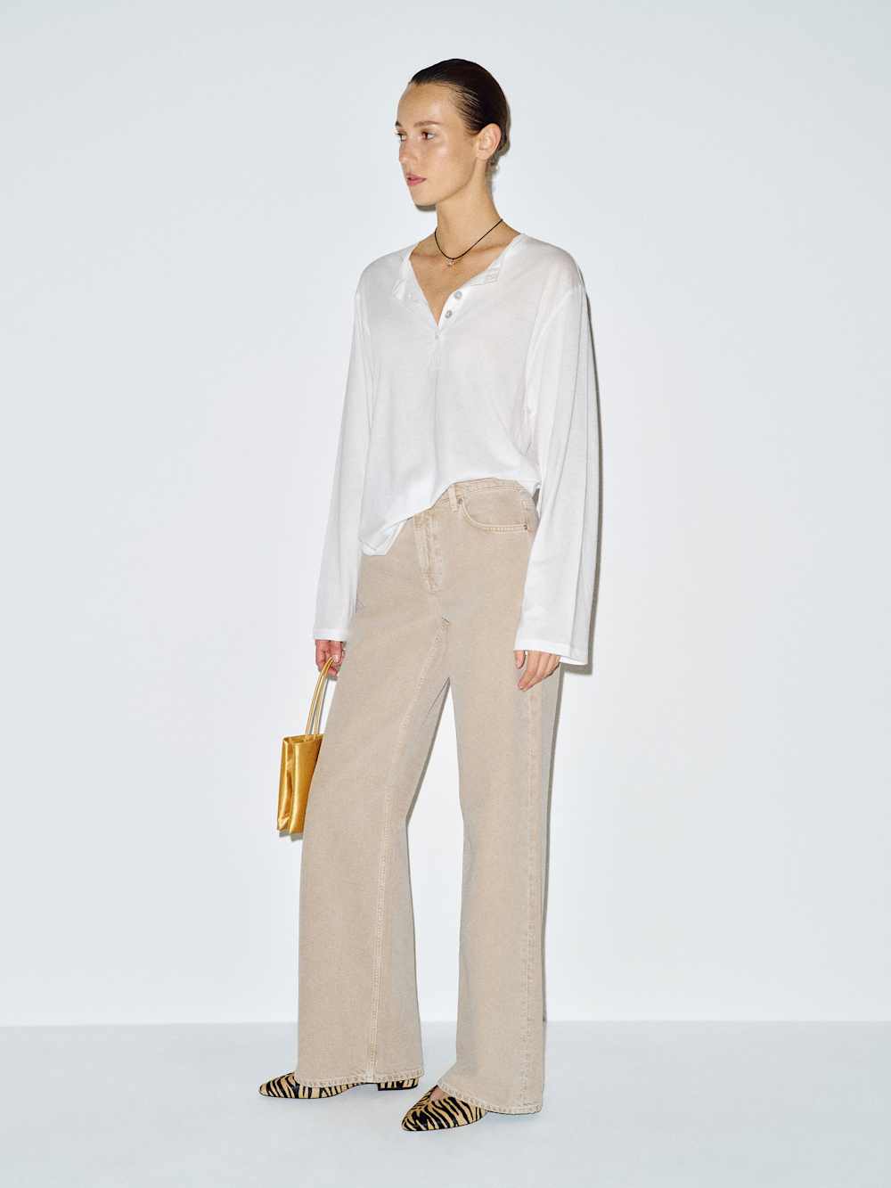 Marcus Oversized Henley Tee